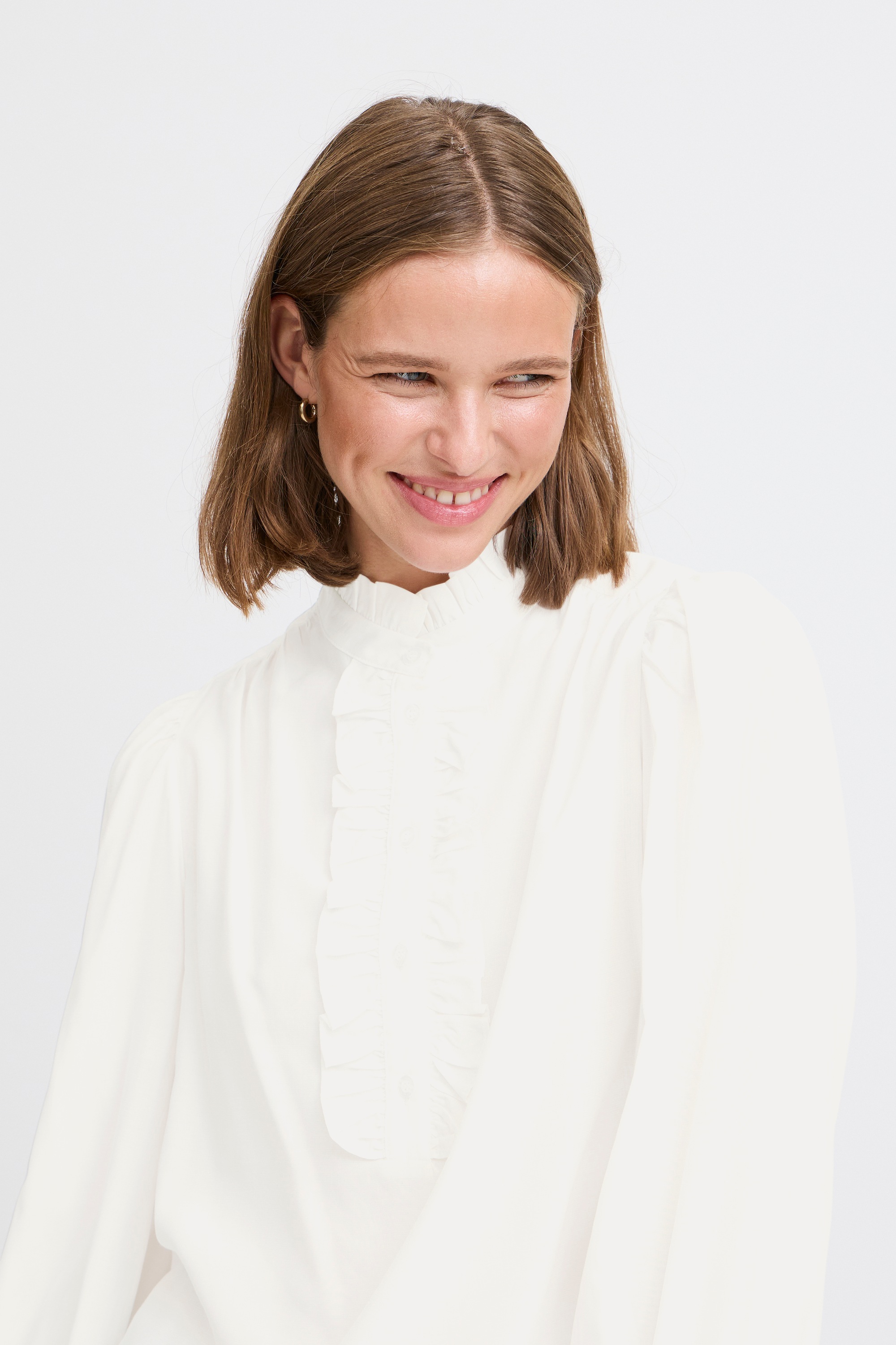 b.young Kurzarmbluse »Damen Kurzarm-Bluse BYFENJA«