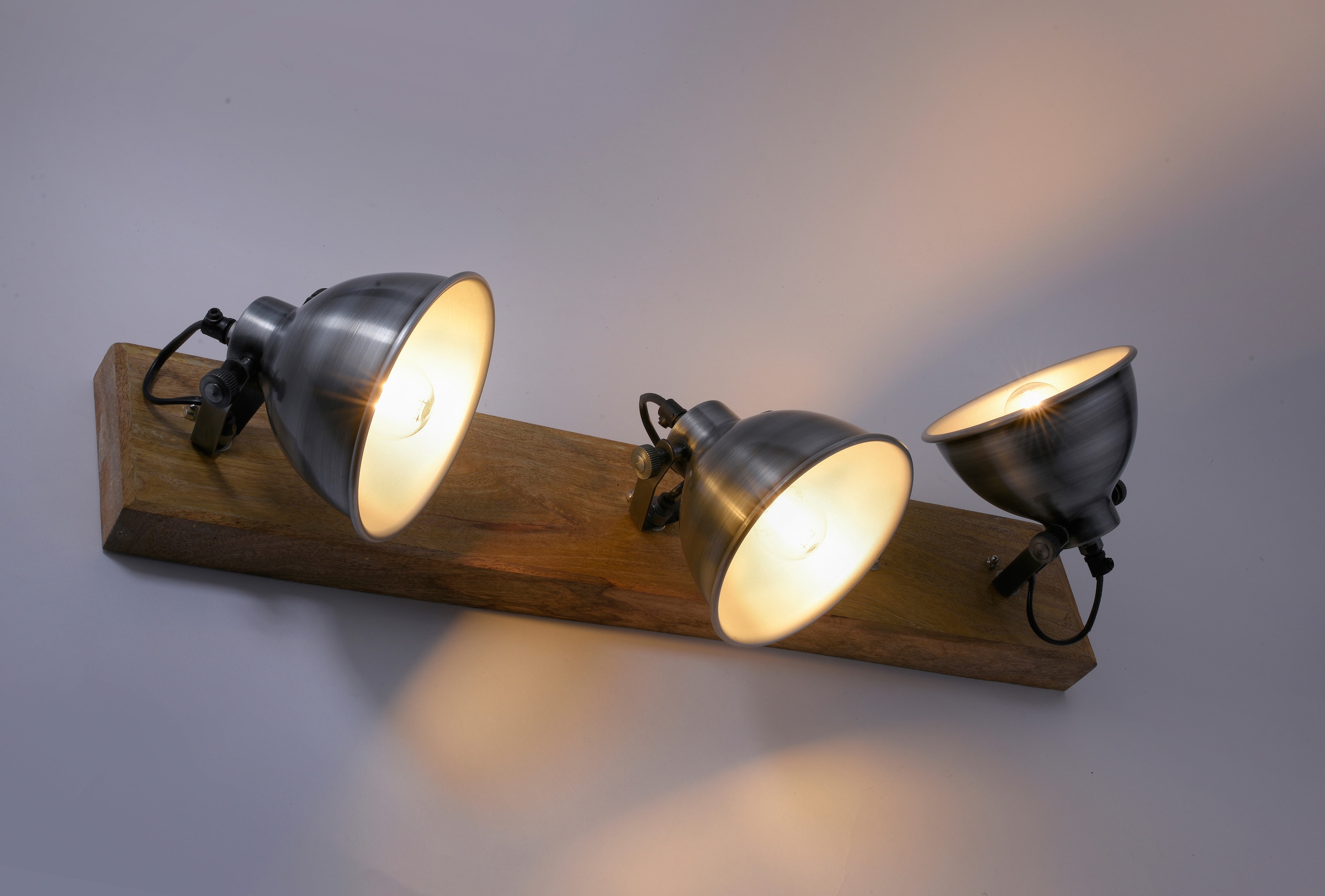 JUST LIGHT Deckenleuchte »SAMIA«, 3 flammig, Leuchtmittel E14 | ohne Leuchtmittel, Deckenlampe