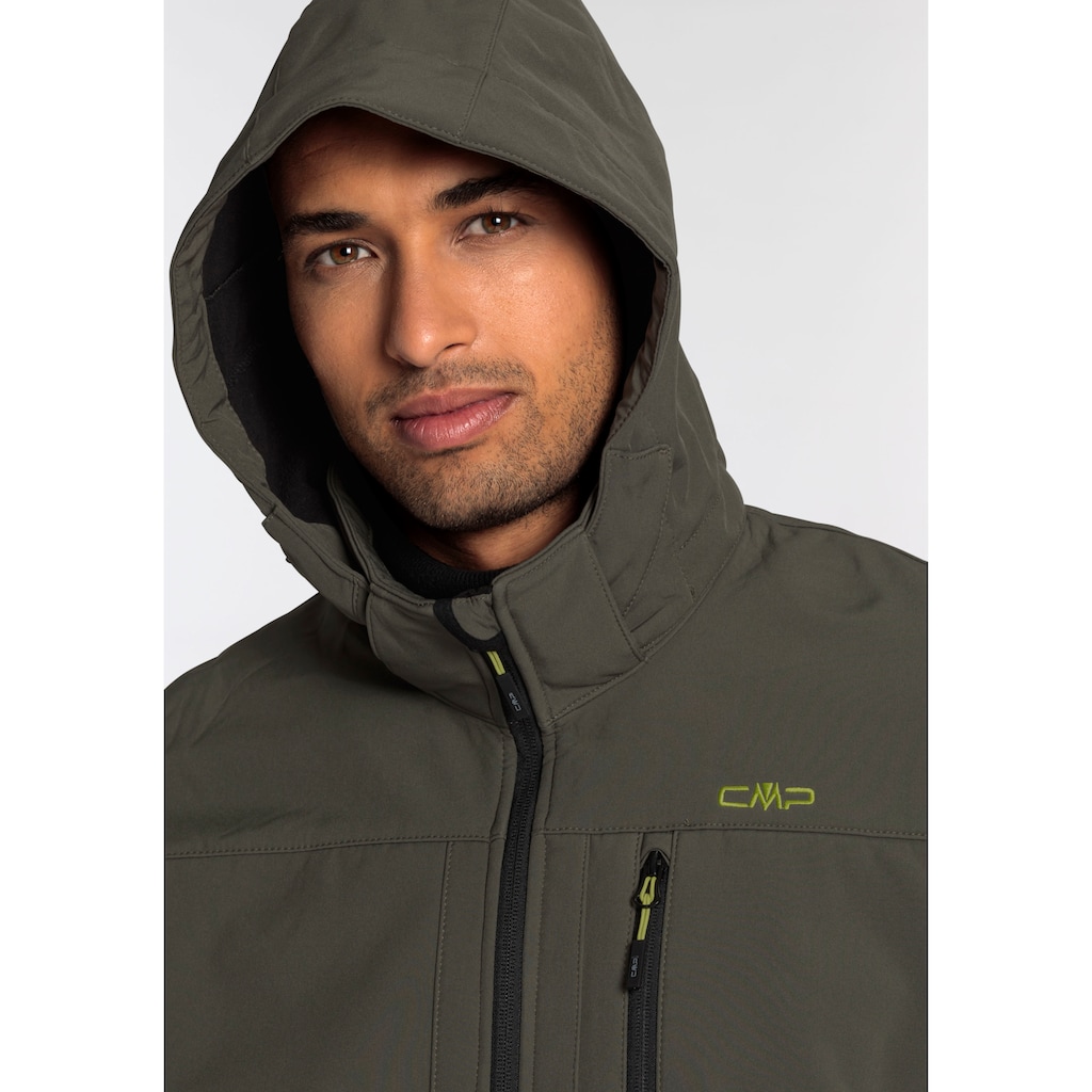 CMP Softshelljacke, mit Kapuze