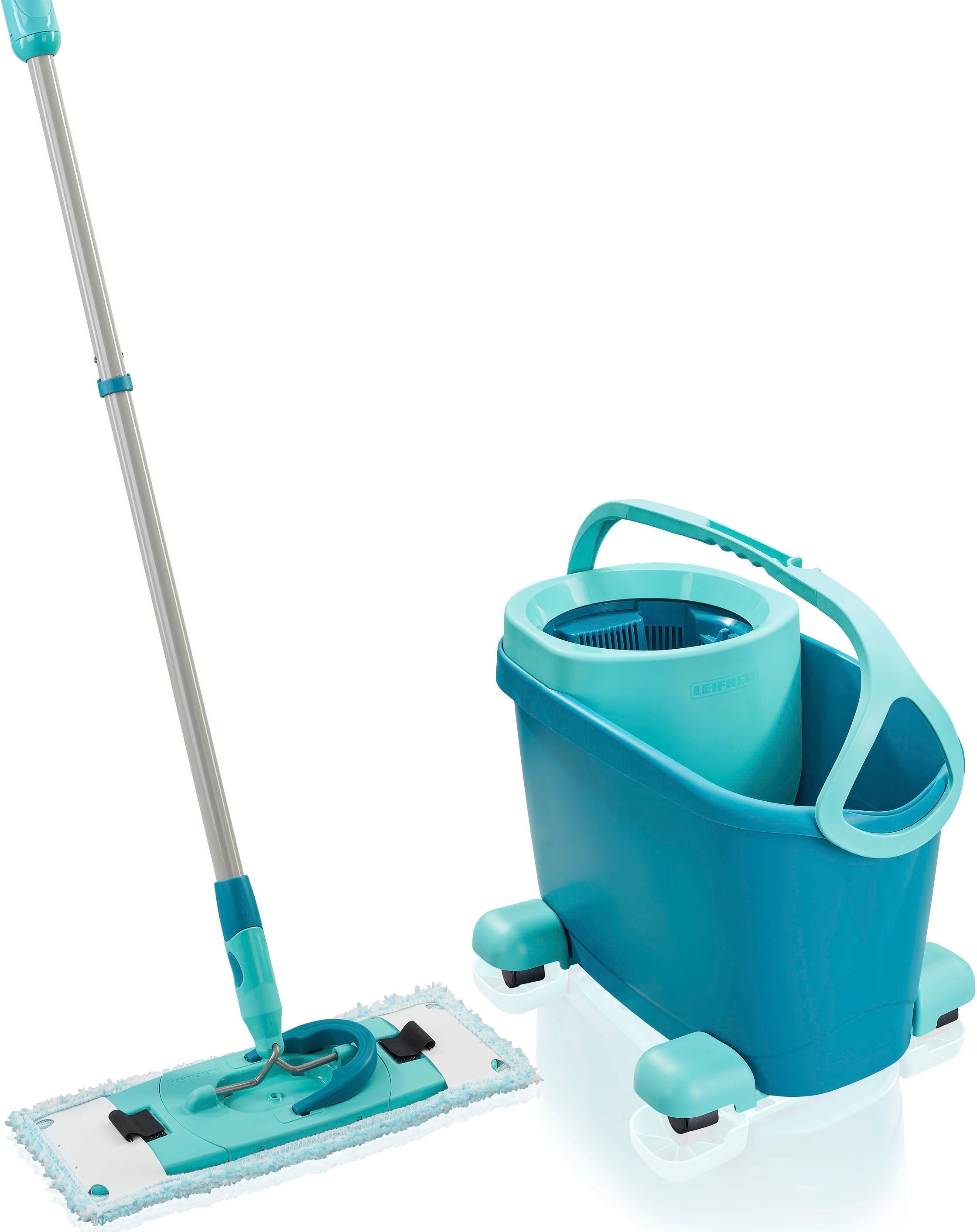 Leifheit Bodenwischer-Set »Clean Twist M Ergo mobile«, (Set), Griffmulde,... kaufen