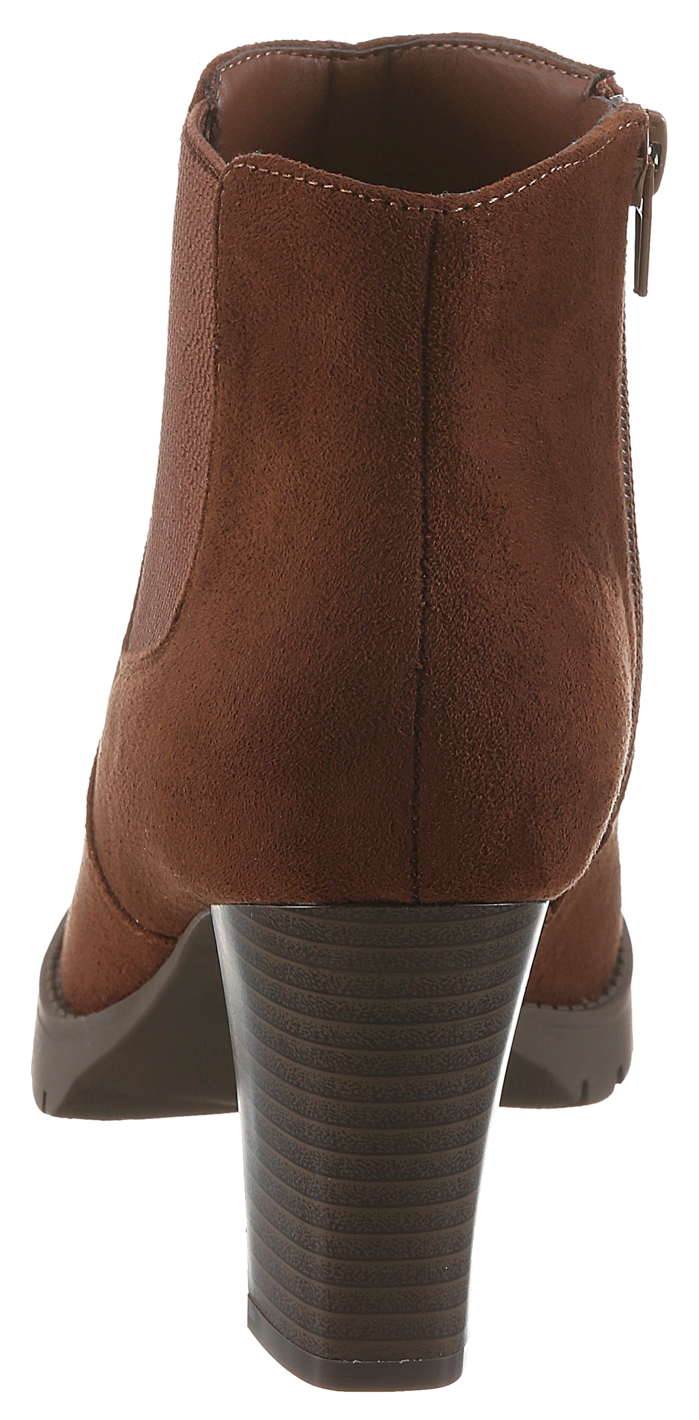Aniston SHOES Stiefelette  Ankleboots mit seitlichem Stretcheinsatz