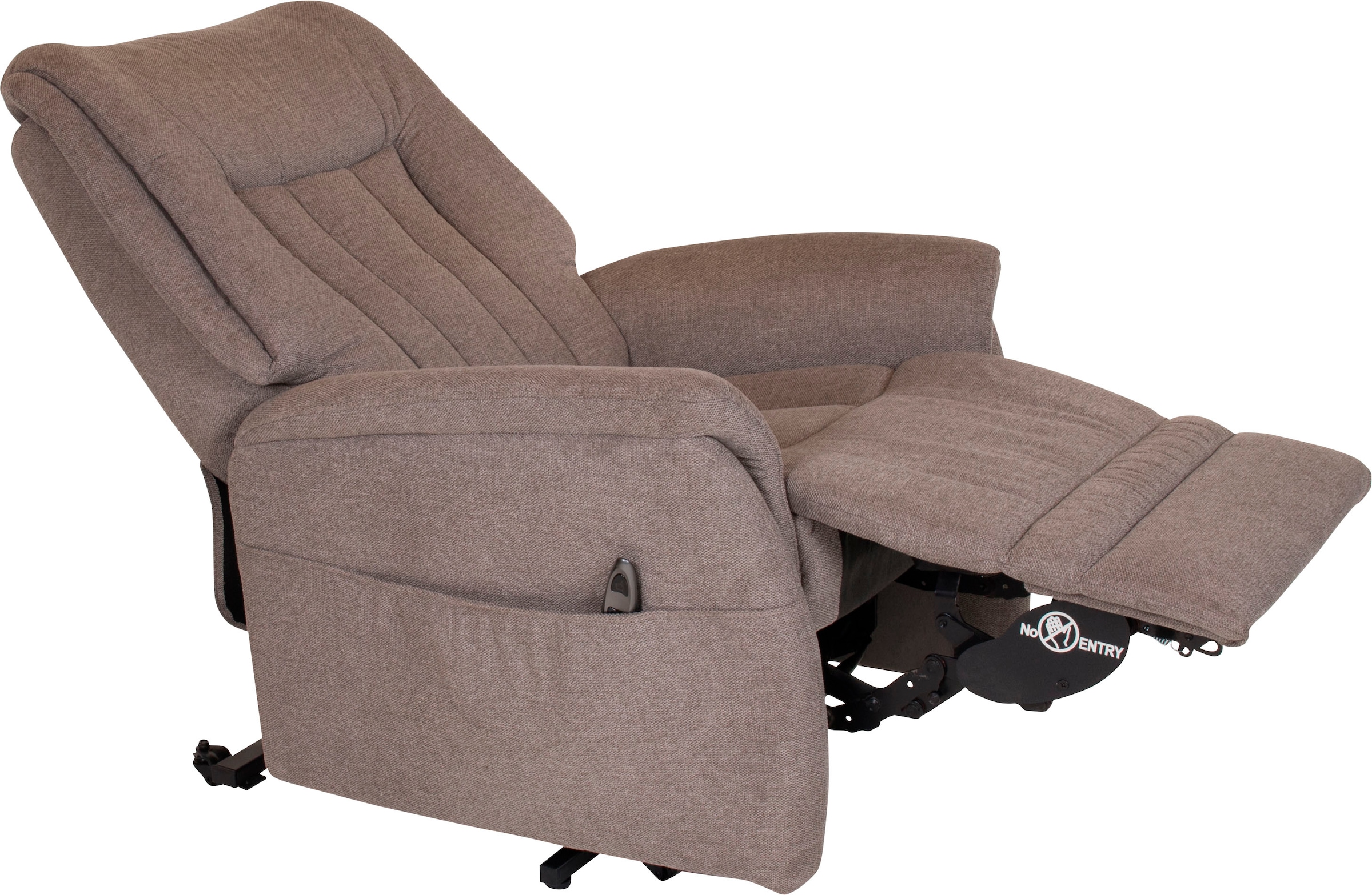 Duo Collection TV-Sessel »Noli XXL bis 150 kg belastbar, mit elektrischer Aufstehhilfe«, Relaxfunktion und Taschenfederkern mit Stahlwellenunterfederung