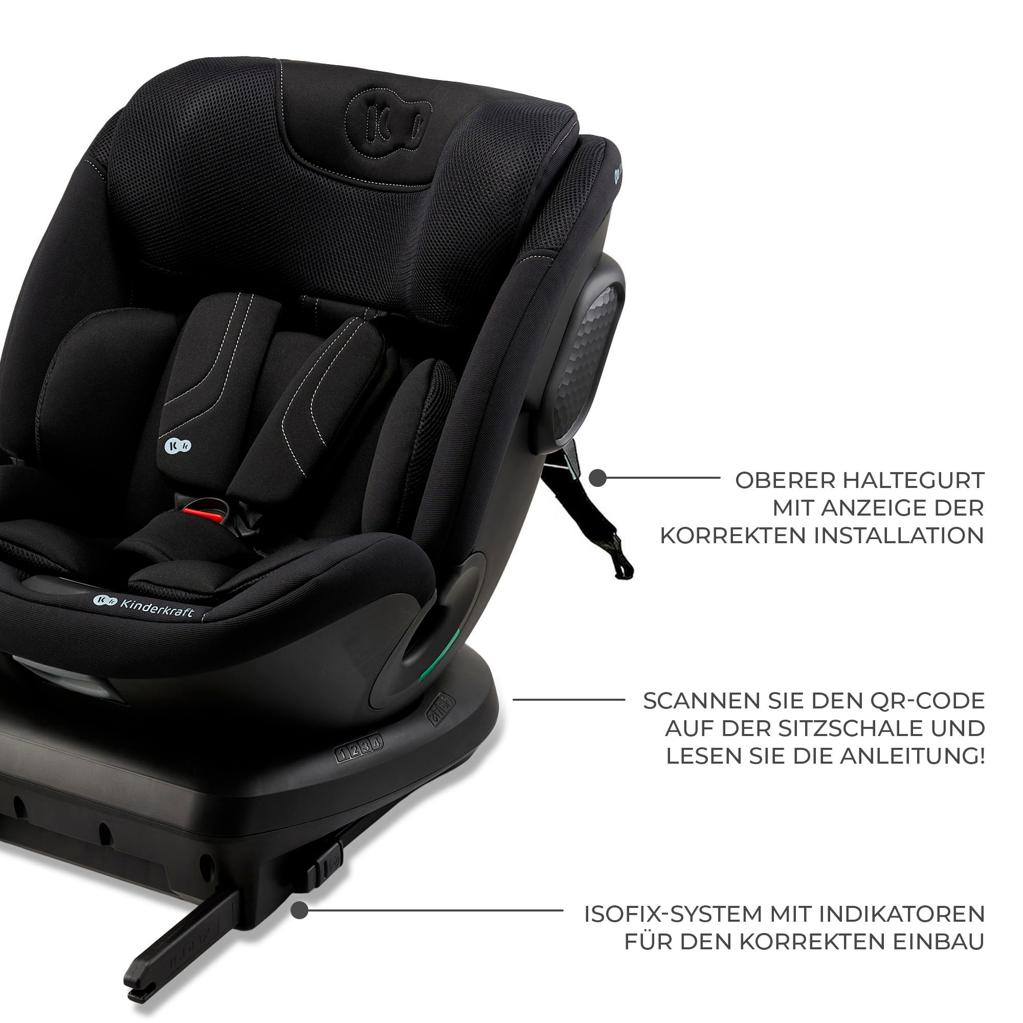 Kinderkraft Autokindersitz »XPEDITION 3 i-Size«, 360° – drehbarer Kindersitz