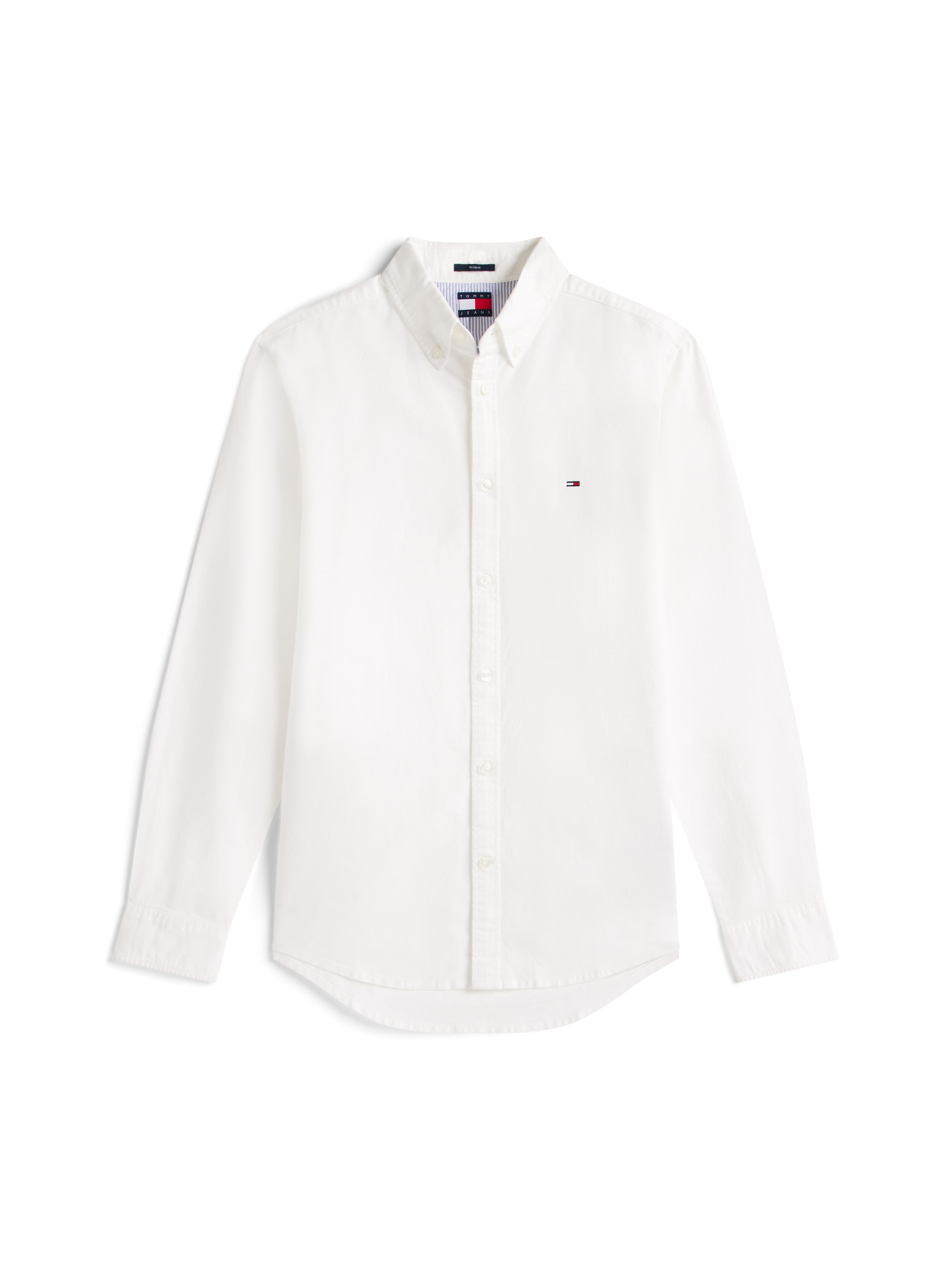 Tommy Jeans Langarmhemd »TJM OXFORD« regular fit, Button-down-Kragen, basic