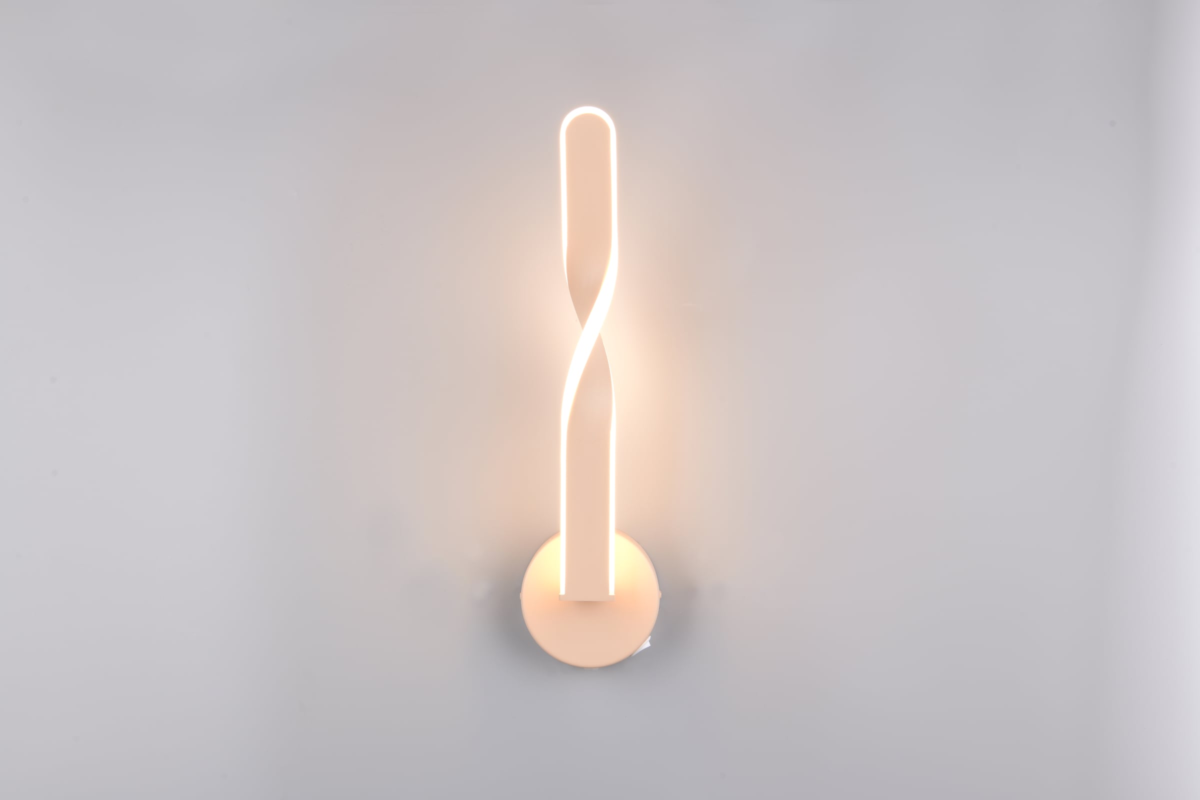 REALITY Leuchten LED Wandleuchte »GINKO, LED Wandlampe mit Schalter, 11W 1250 Lumen 3000K warmweiß« LED-Board 1 Stk. Warmweiß On/Off Kippschalter, elegant geschwungene LED Elemente Höhe 45,5cm