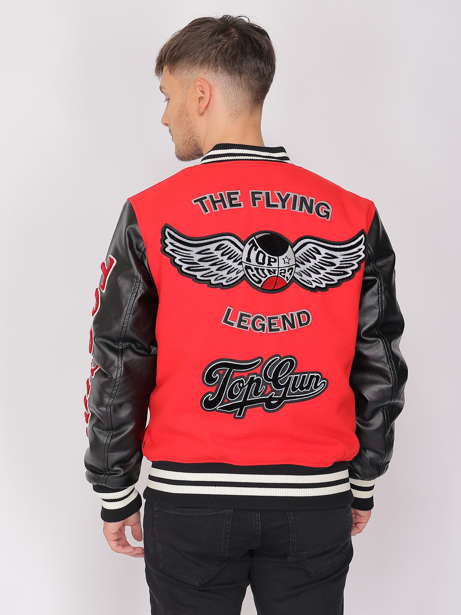 TOP GUN Collegejacke »College Jacke TG23004«