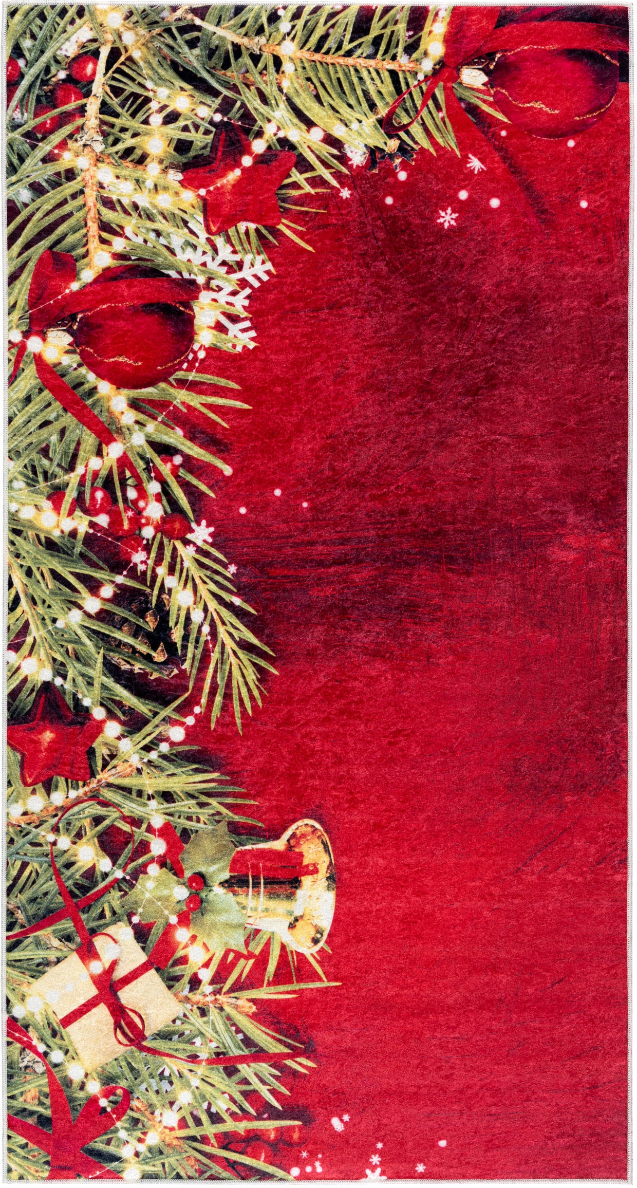 Sehrazat Teppich »Christmas 1225«, rechteckig, Weihnachten, waschbar, Unterlage  Weihnachtsbaum im OTTO Online-Shop
