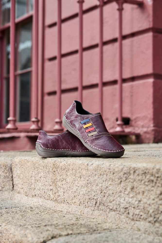 Rieker Slipper  Schlupfschuh, Slip-on Sneaker, Halbschuh mit weicher Innensohle