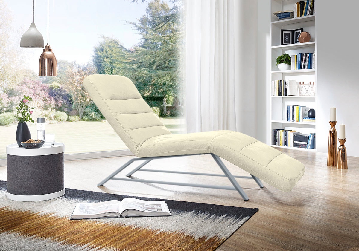 W.SCHILLIG Relaxliege »daily dreams« Funktionsliege wahlweise mit Motor, Gestell matt, Breite 75 cm