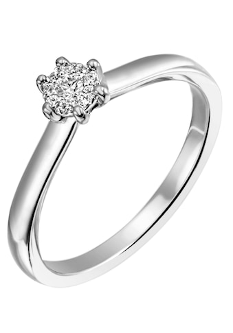 Firetti Diamantring »Verlobung, ca. 2,40 mm breit, mit Krappenfsassung, glänzend,... kaufen