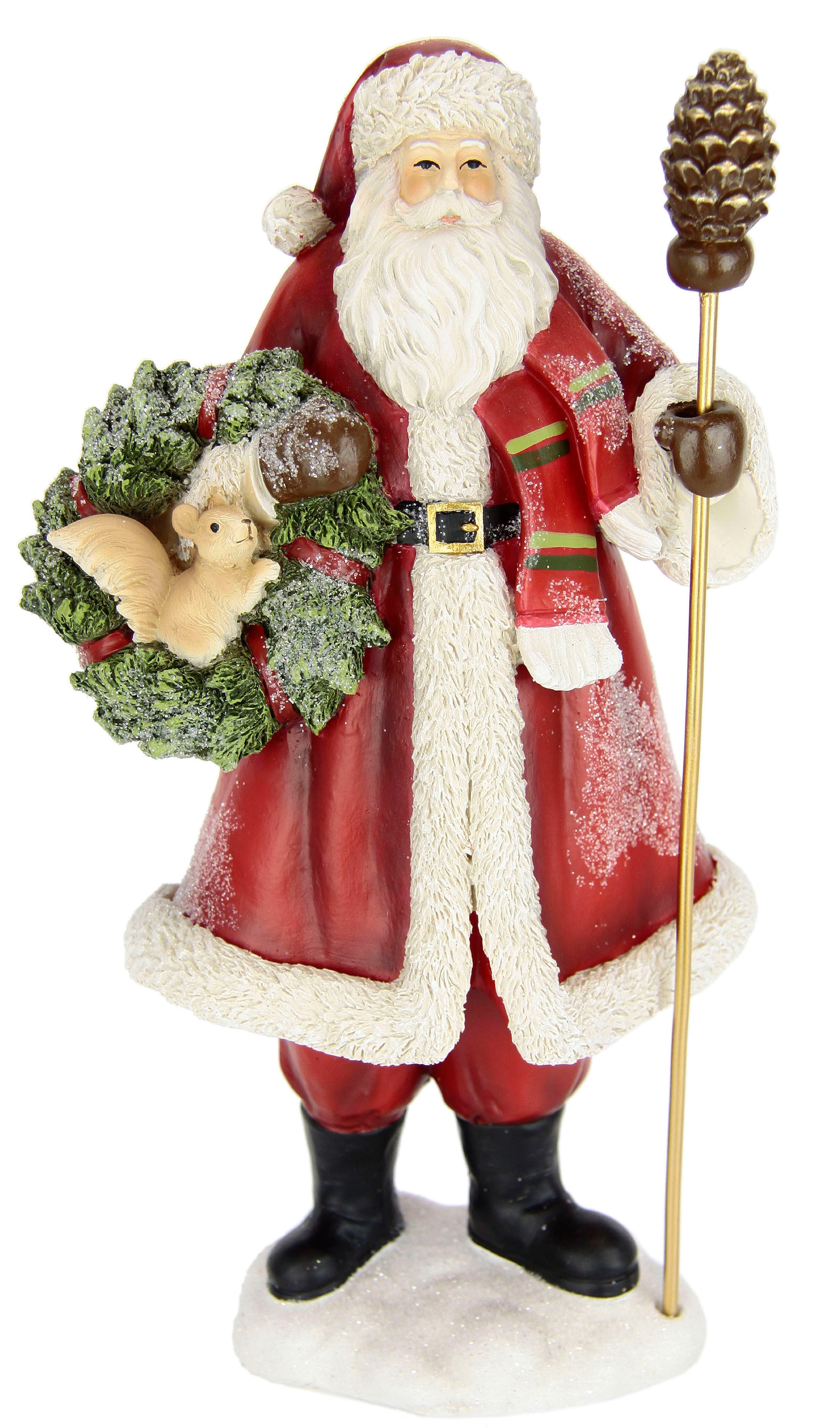 Dekofigur »Nikolaus«, Santa Claus Figur, Nikolaus Dekoration, Dekofigur