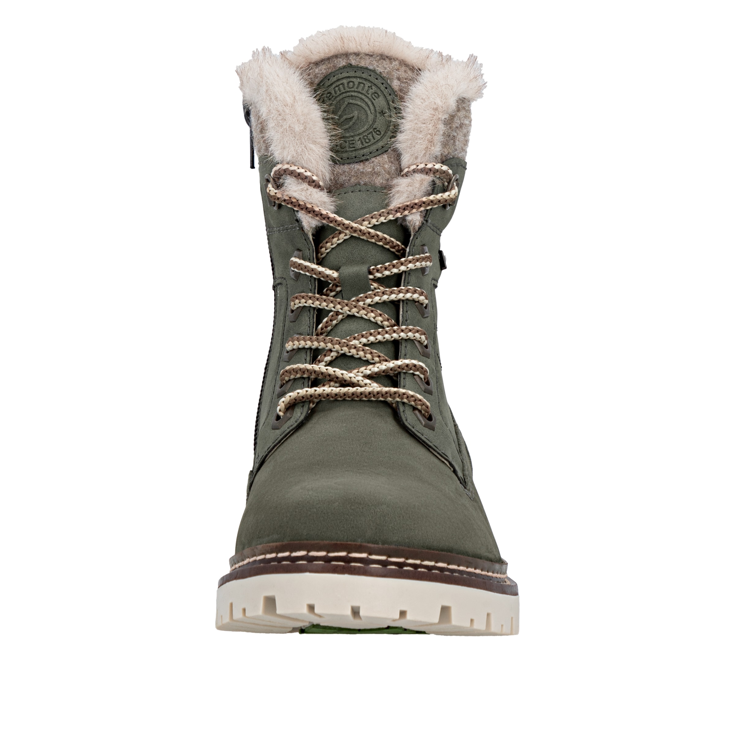 Remonte Winterstiefelette »Elisabeth Hurley-Collection«, Schnürboots mit wasserabweisender TEX-Membran und Fiber Grip