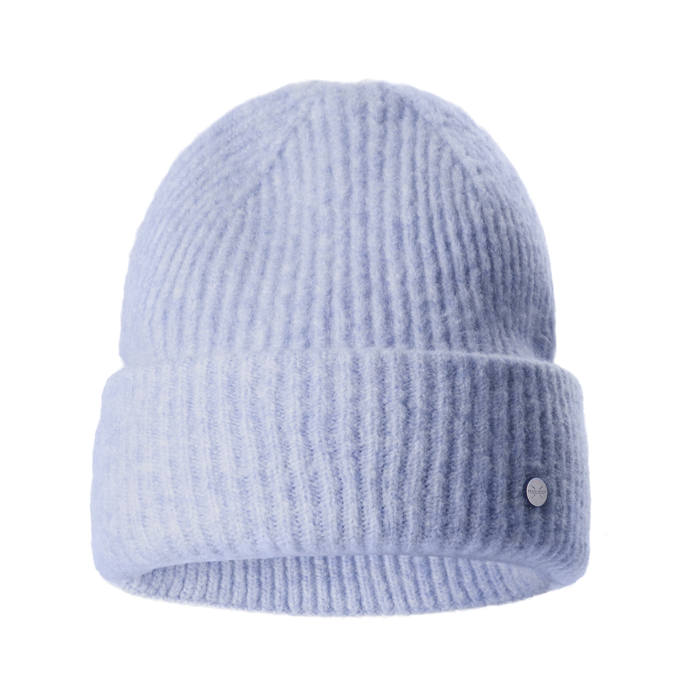 PEARLWOOD Strickmütze »ZOE« Feinripp, wärmend, breiter Umschlag