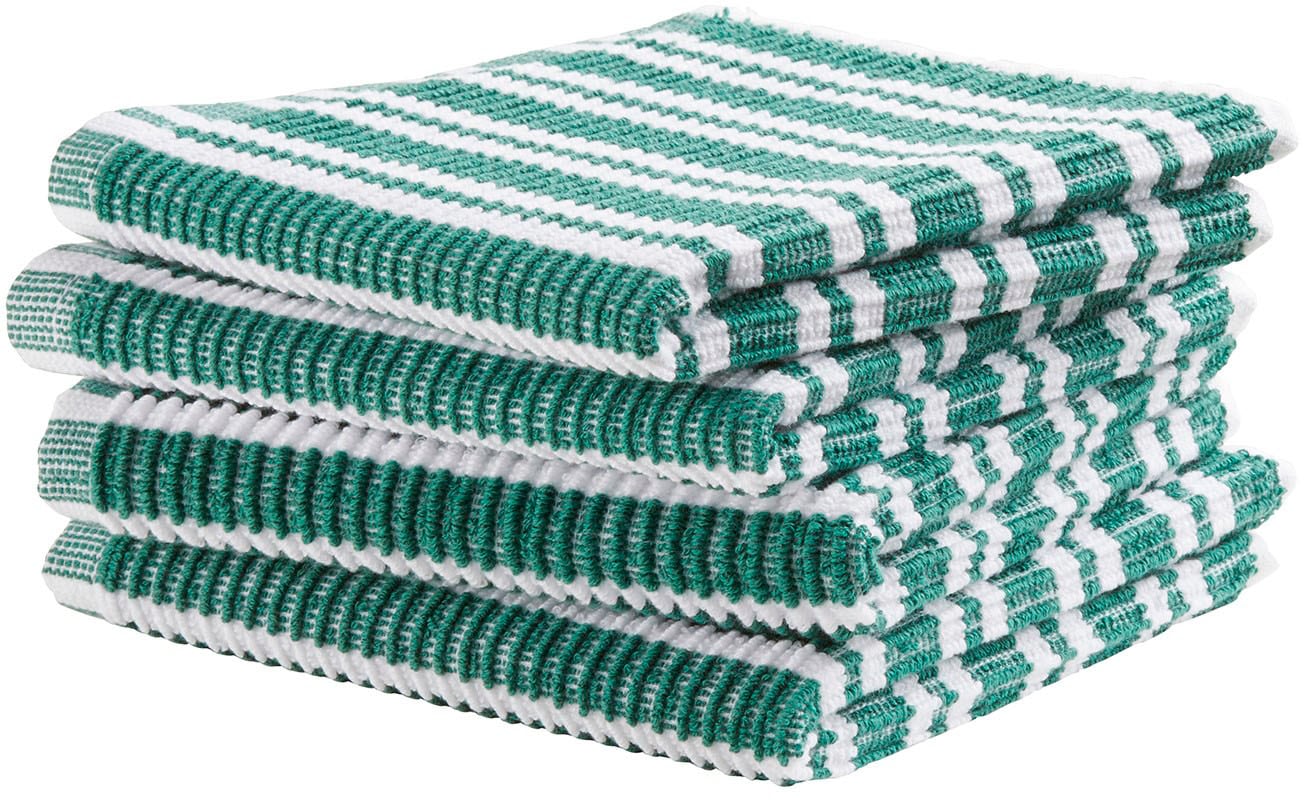 Spültuch »Stripe, 30x30 cm, aus 100% Baumwolle«, (Set, 4 tlg.), mit luxuriöser...