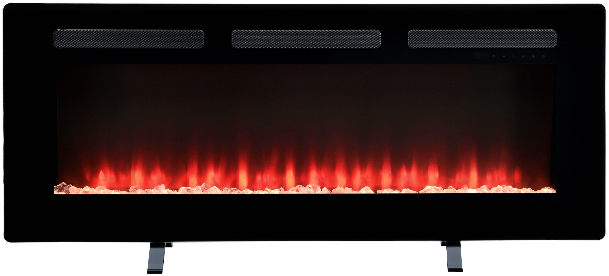 Dimplex Elektrokamin »Sierra 48"«, schwarz,mit Heizung, Fernbedienung, App, Optiflame® Flammeneffekt