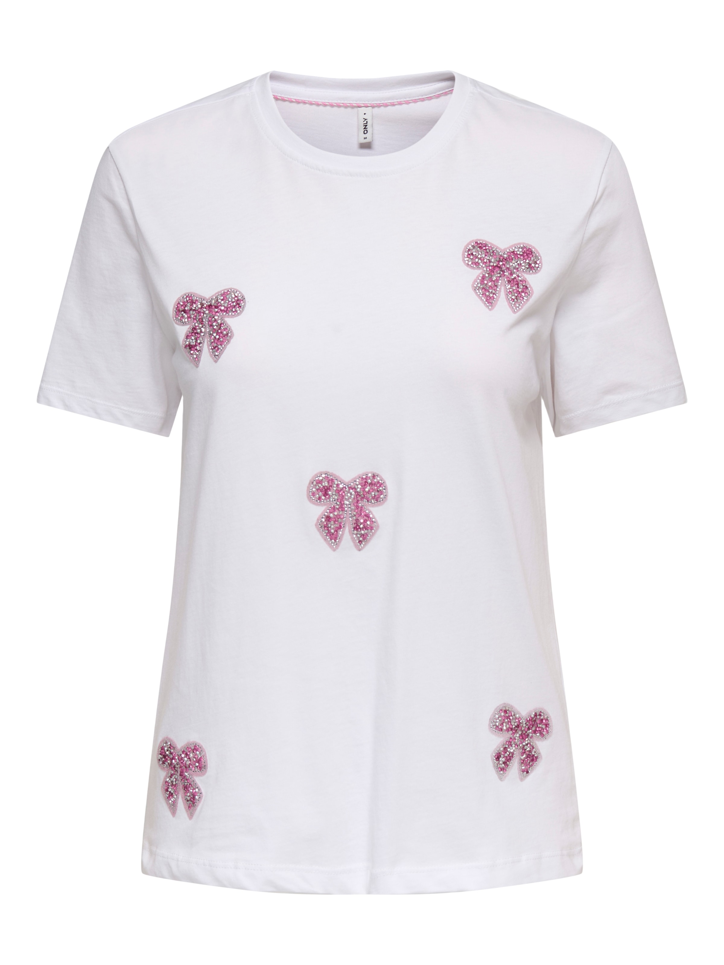 ONLY Kurzarmshirt »ONLKITA REG S/S PRINT TOP NOOS«