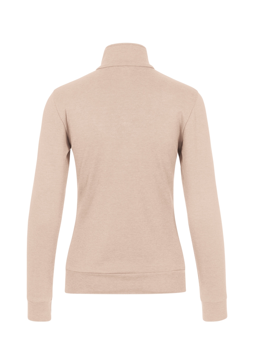 Trigema Sweatjacke »TRIGEMA Jacke veredelt mit Kristallsteinen« 1 Stk.