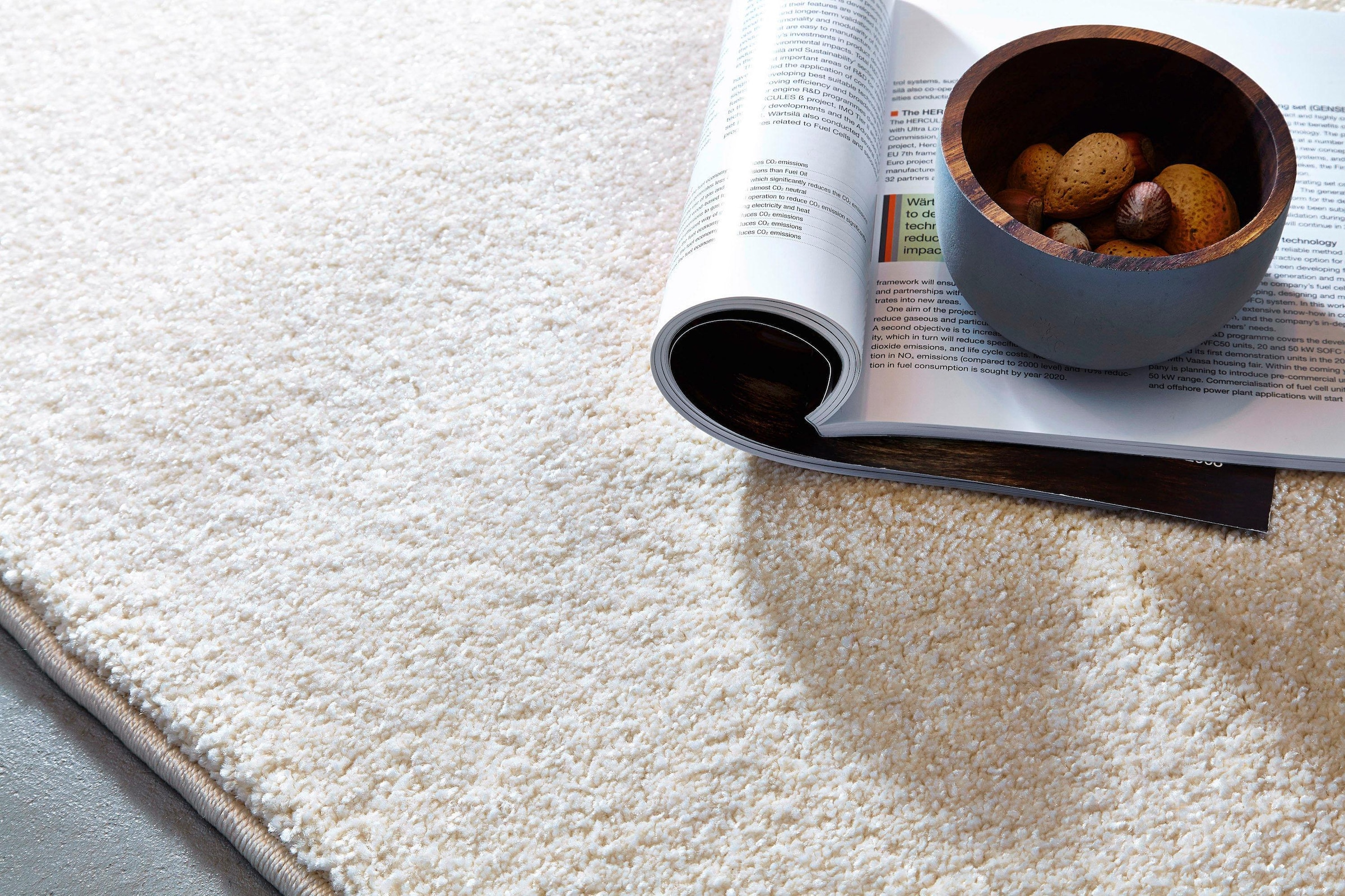 ASTRA Teppich »Samoa Uni« rechteckig 20 mm Höhe hochwertiger Kurzflor in vielen Farben, Wohnzimmer