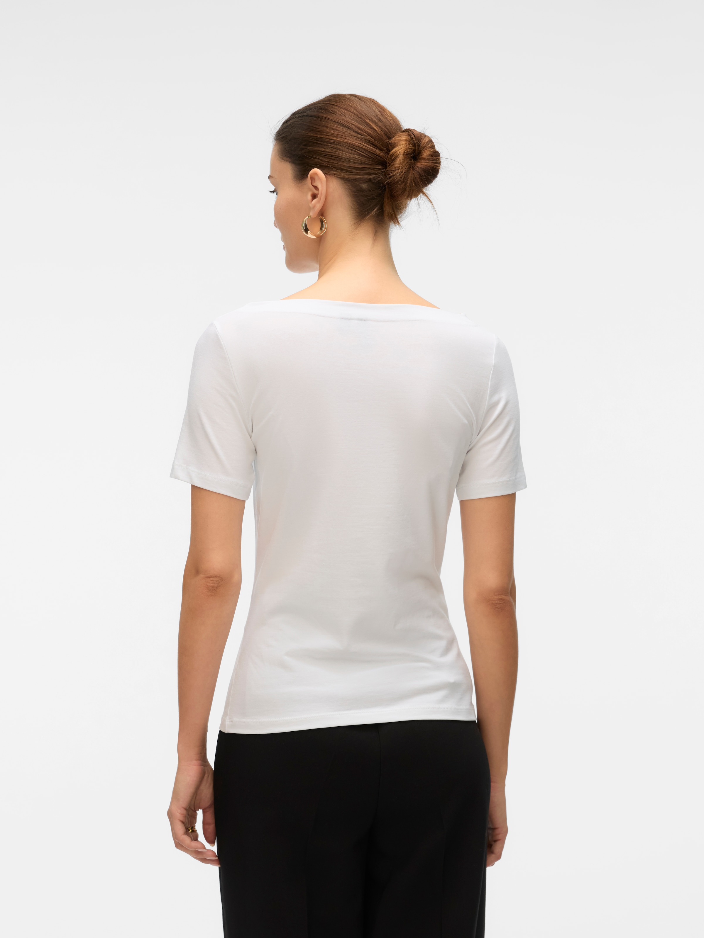 Vero Moda Kurzarmshirt »VMPANDA MODAL S/S TOP NOOS«