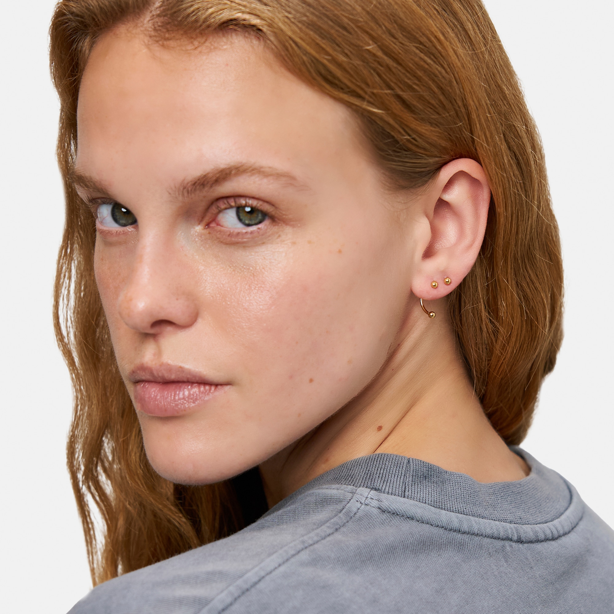 Liebeskind Berlin Paar Creolen »Schmuck Geschenk Edelstahl Ohrringe The Berlin Style« Einhänger abnehmbar