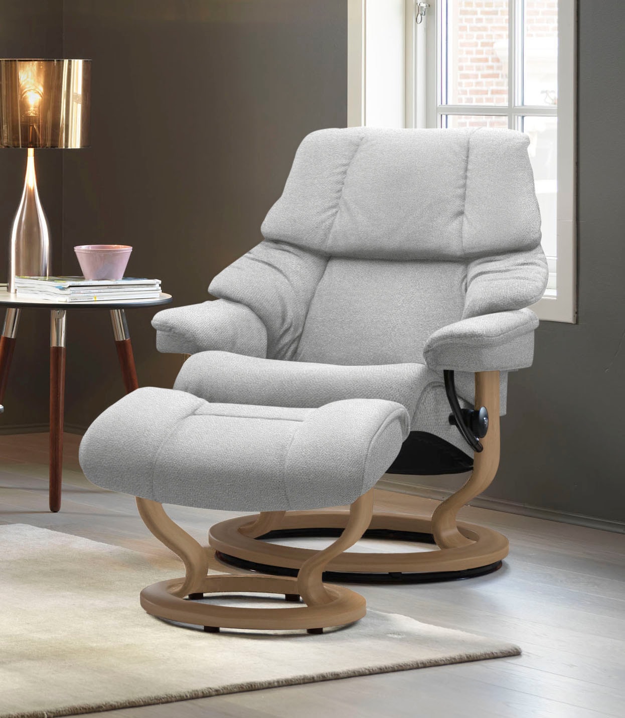 Stressless® Fußhocker »Reno«, mit Classic Base, Gestell Eiche