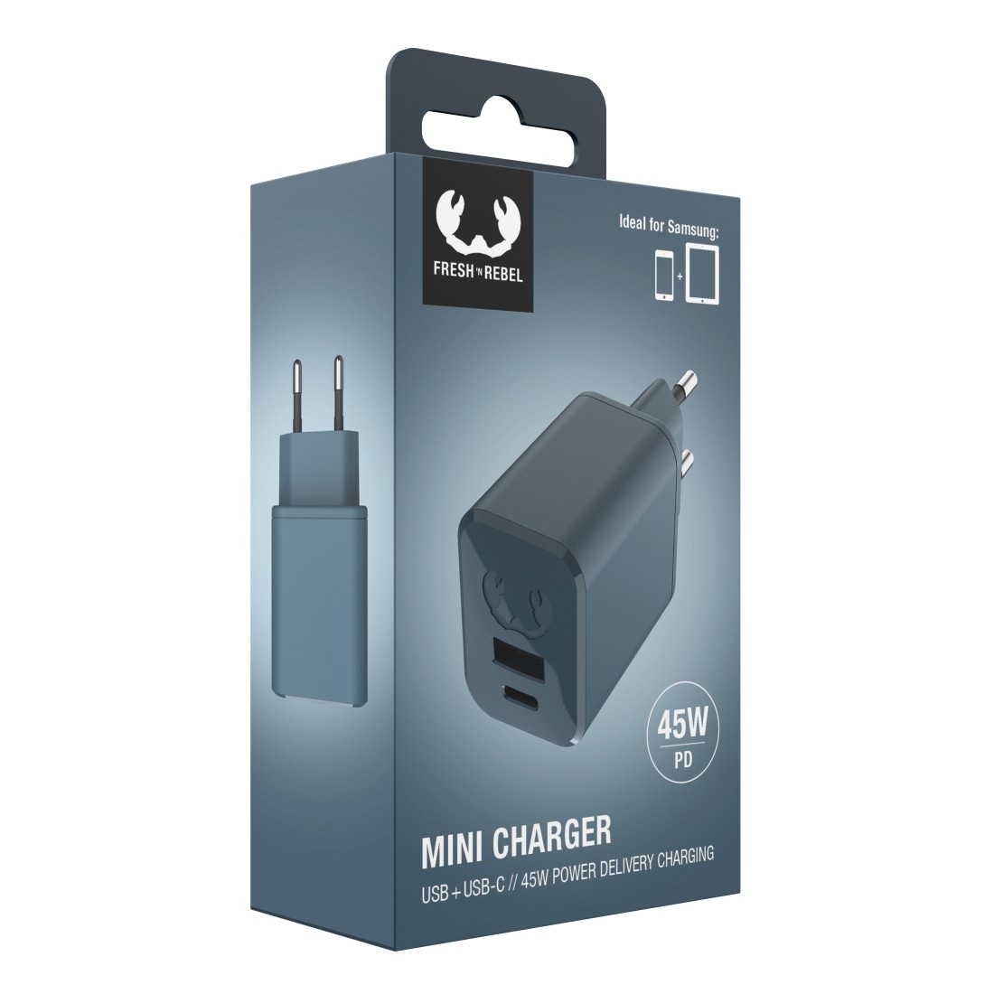 Fresh´n Rebel USB-Ladegerät »Mini-Charger USB-C und USB-A, PD 45W«