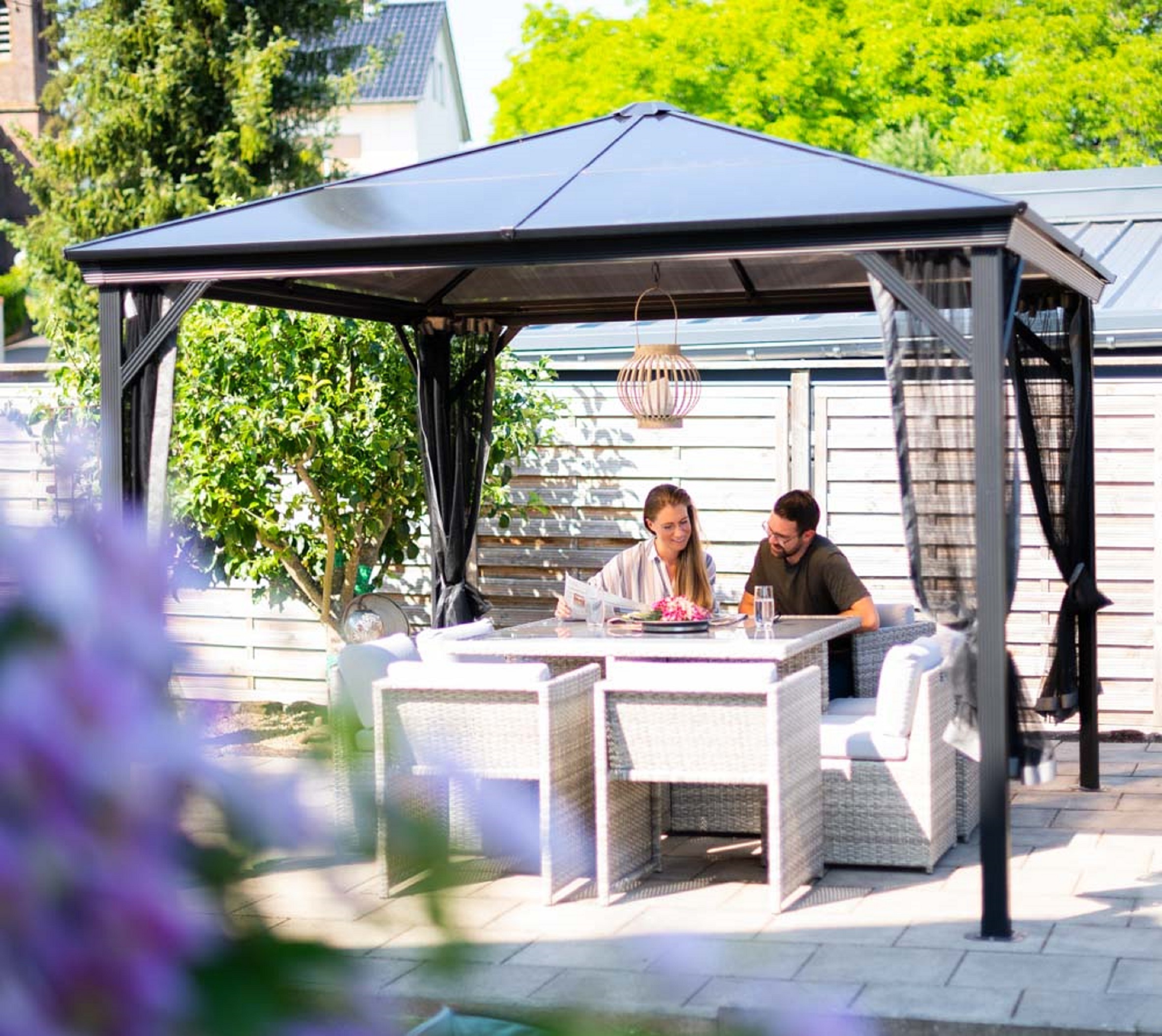 Sojag Pavillon »Verona 10x10« BxT: 298x298 cm