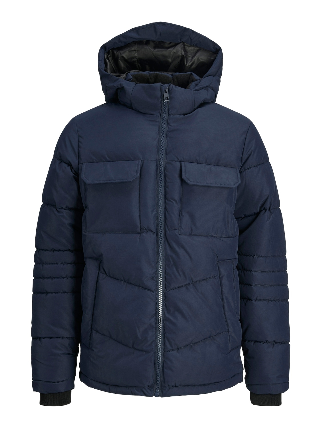 Outdoorjacke »JJBUILD PUFFER JNR«, mit Kapuze