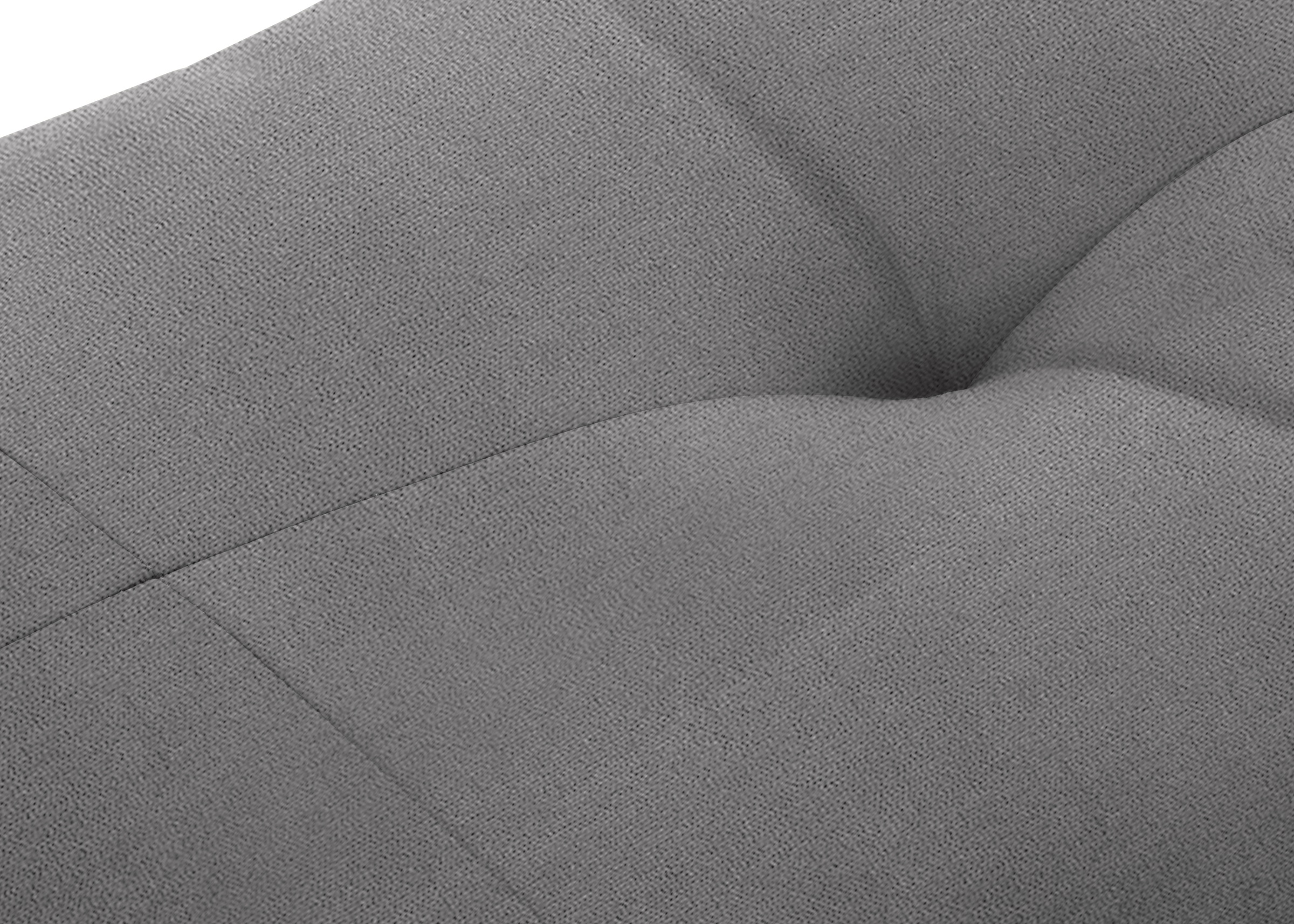 W.SCHILLIG Hocker »softy«, mit dekorativer Heftung im Sitz, Füße Chrom glänzend