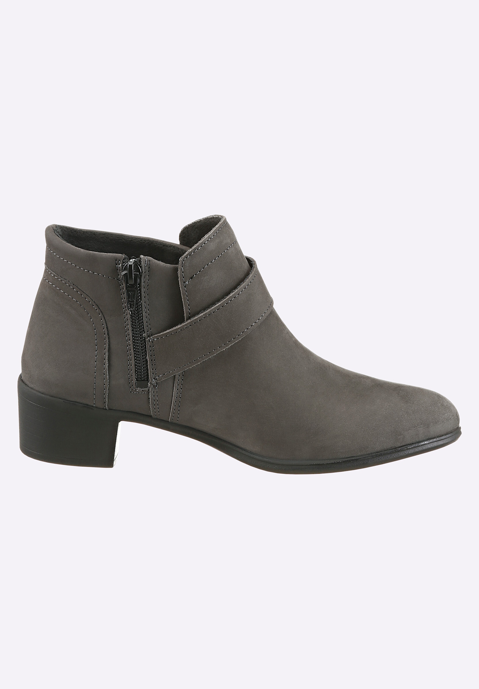 airsoft modern+ Stiefelette »Stiefelette Stiefelette mit seitlichem Reißverschluss«
