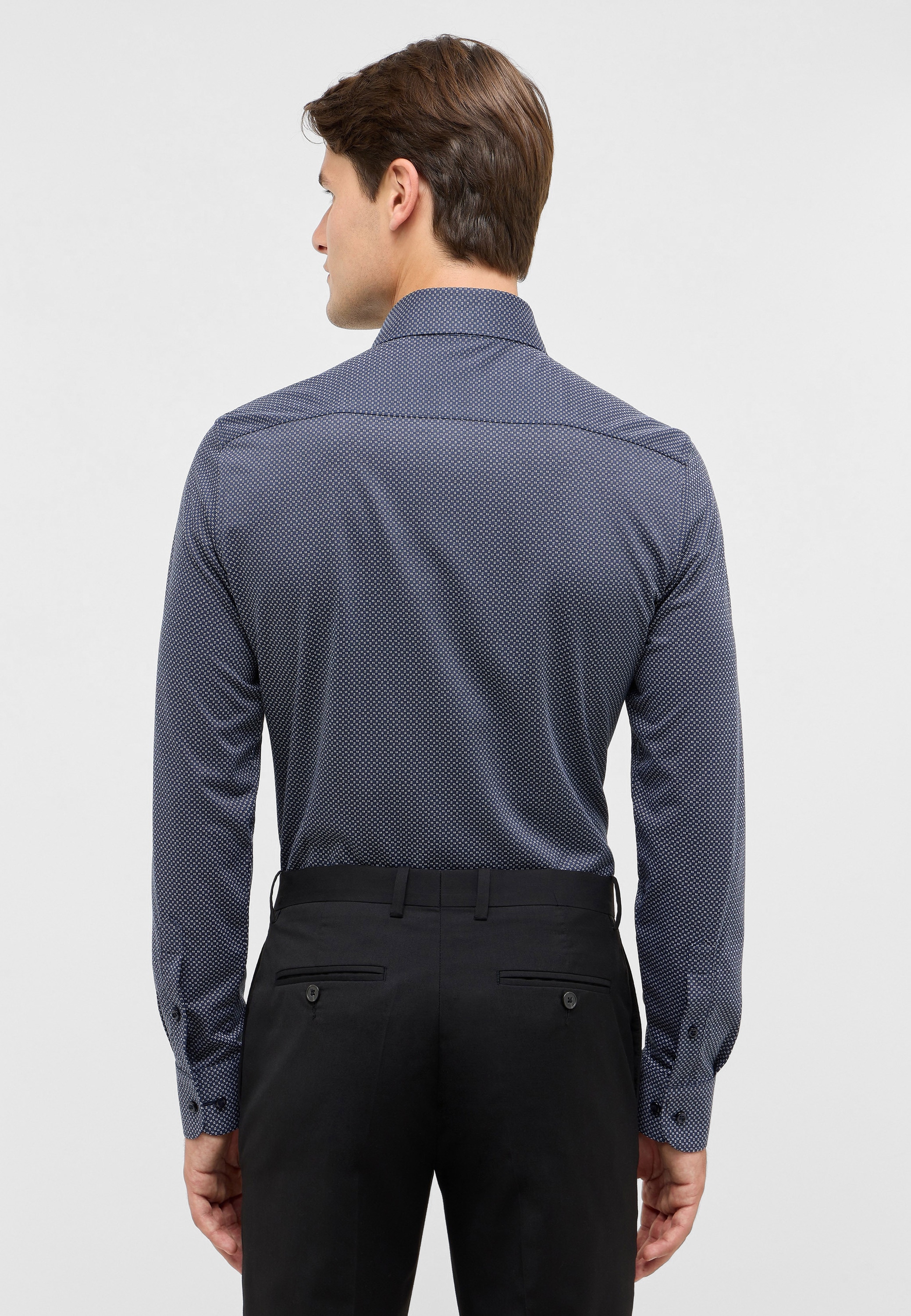 Eterna Langarmhemd »SLIM FIT« NON IRON (bügelfrei)