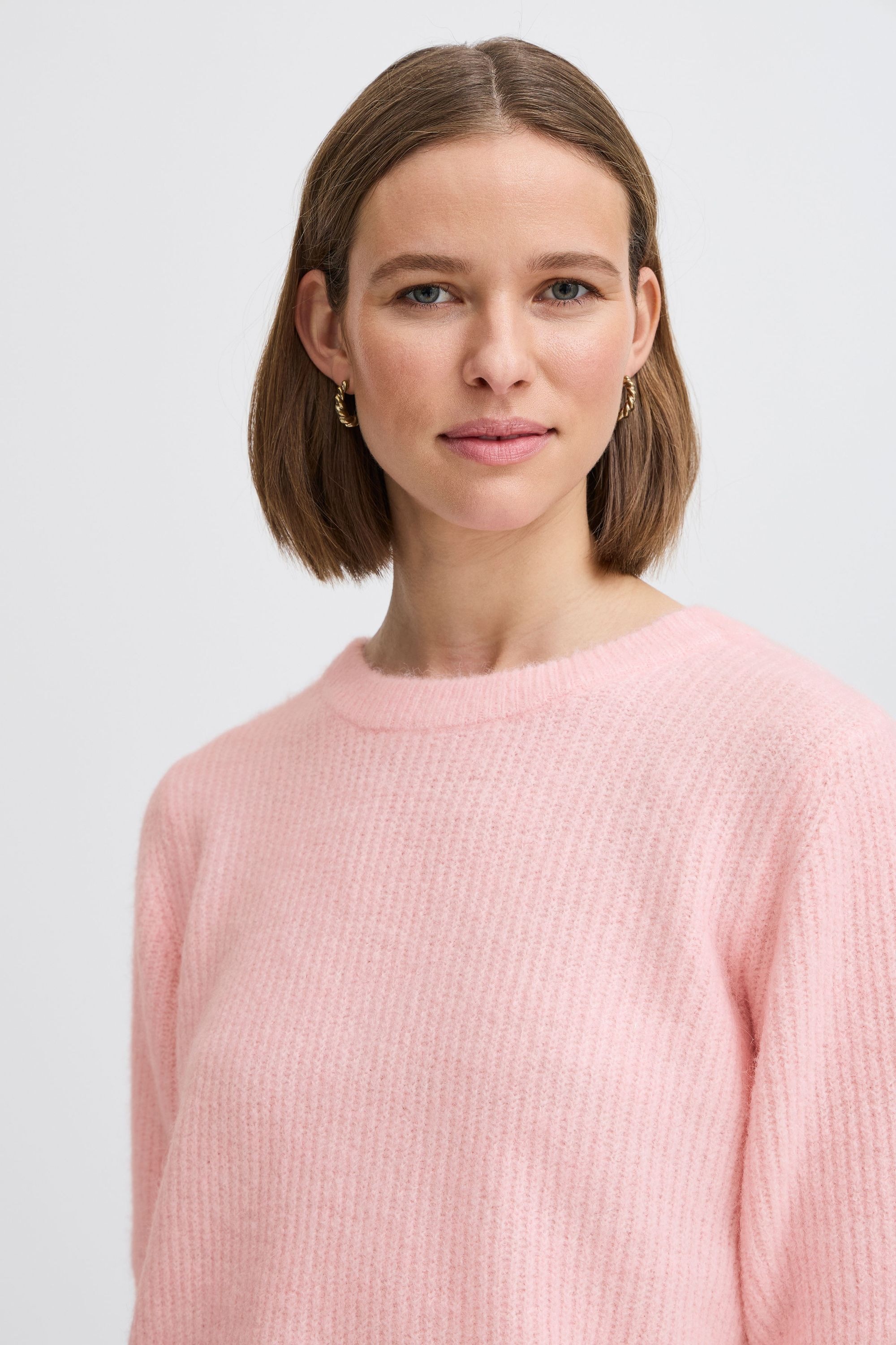 b.young Strickfleece-Pullover »Strickpullover BYOMEA«