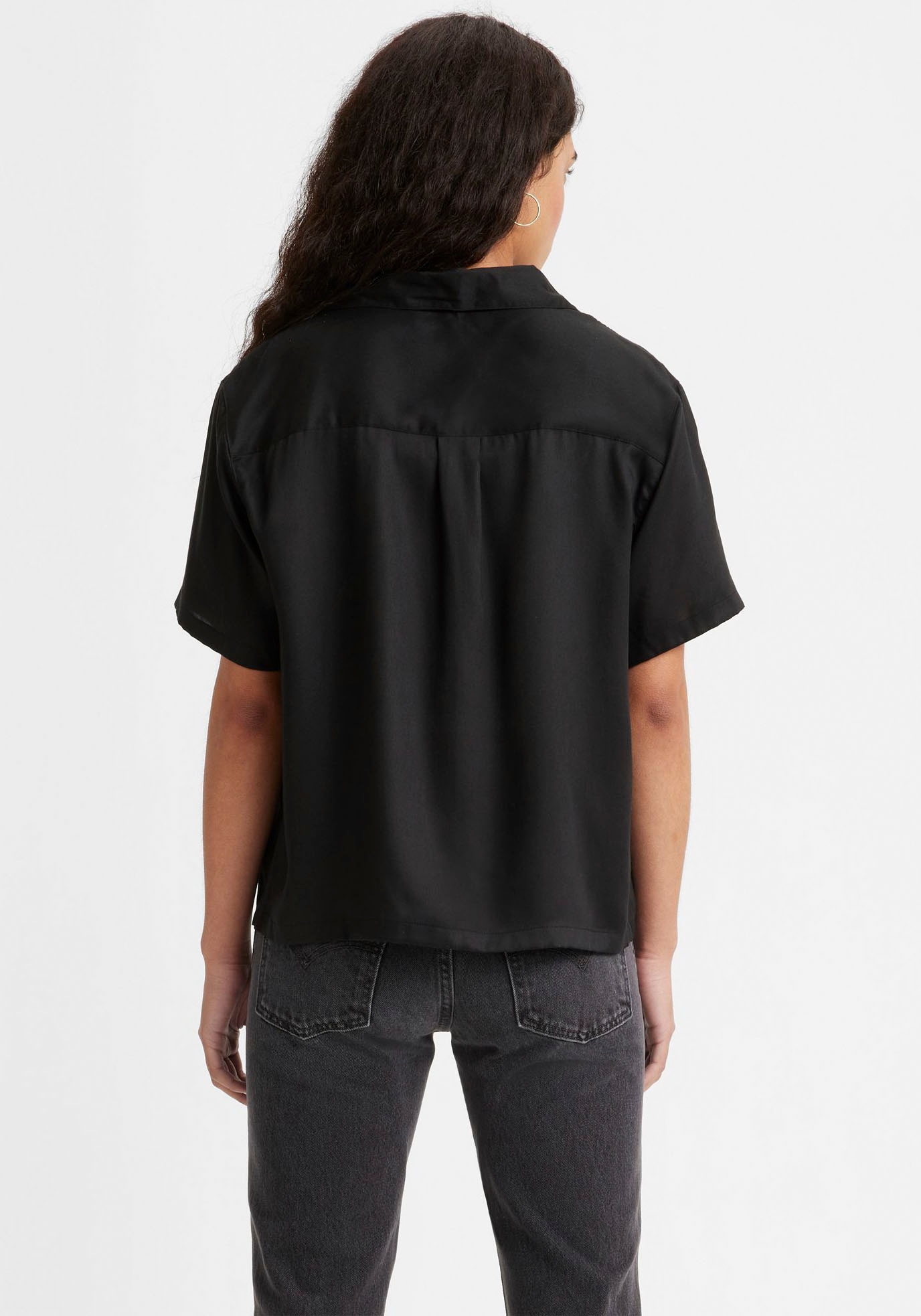 Levi's® Shirtbluse »EMBER SS BOWLING SHIRT«, glänzender Satin