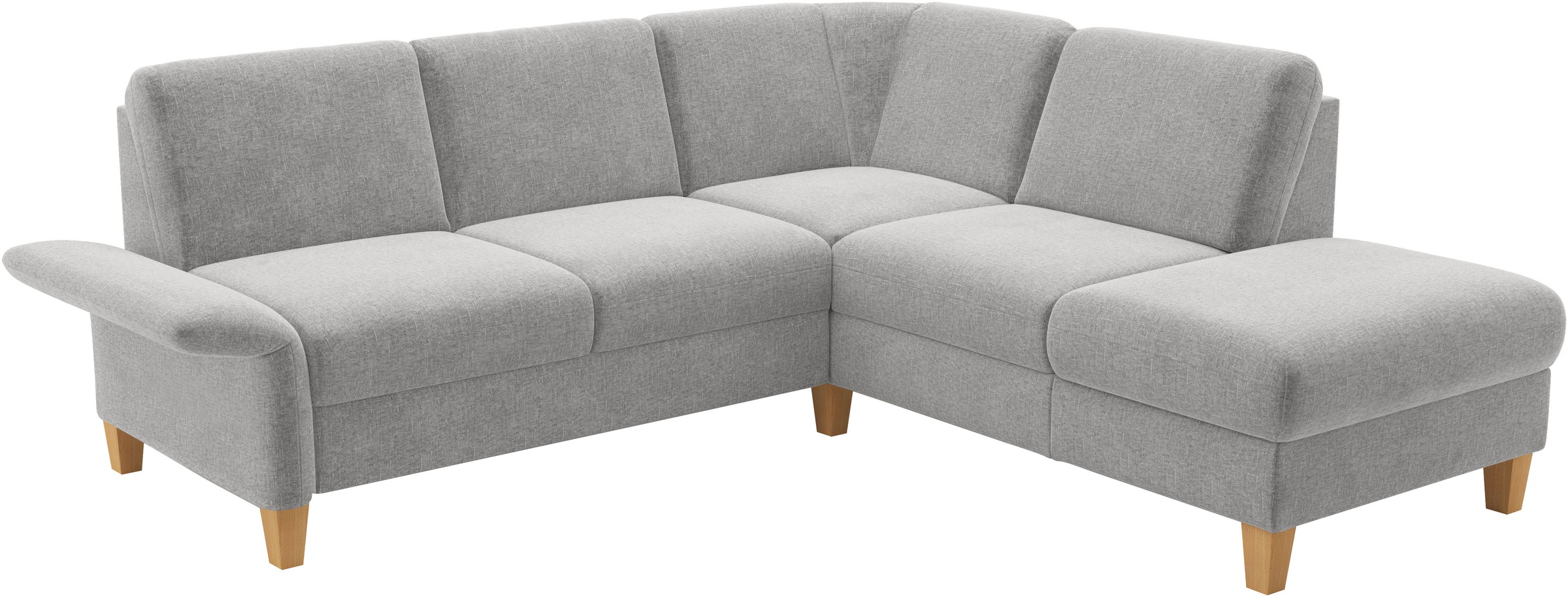 Home affaire Ecksofa »Rochelle, L-Form«, wahlweise mit Armteilverstellung, Bettfunktion und Bettkasten