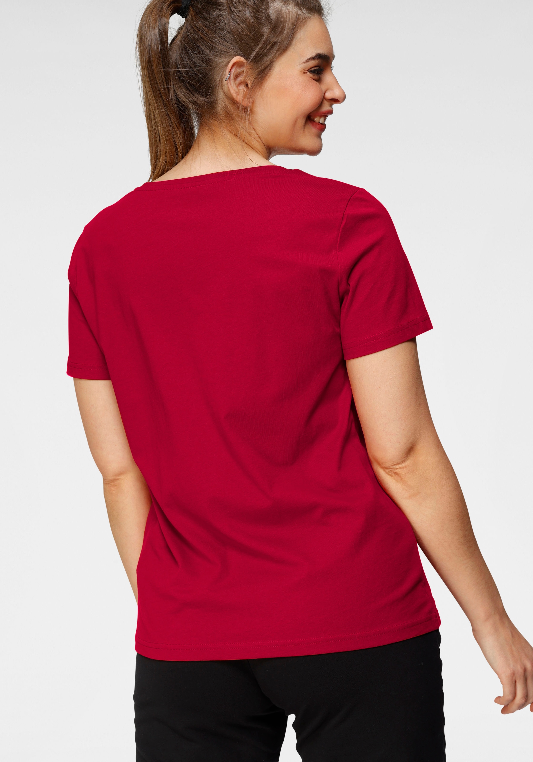 H.I.S T-Shirt »Essential-Basics«, (Spar-Set, bestellen Shop Größen im Große OTTO Online 3er-Pack)