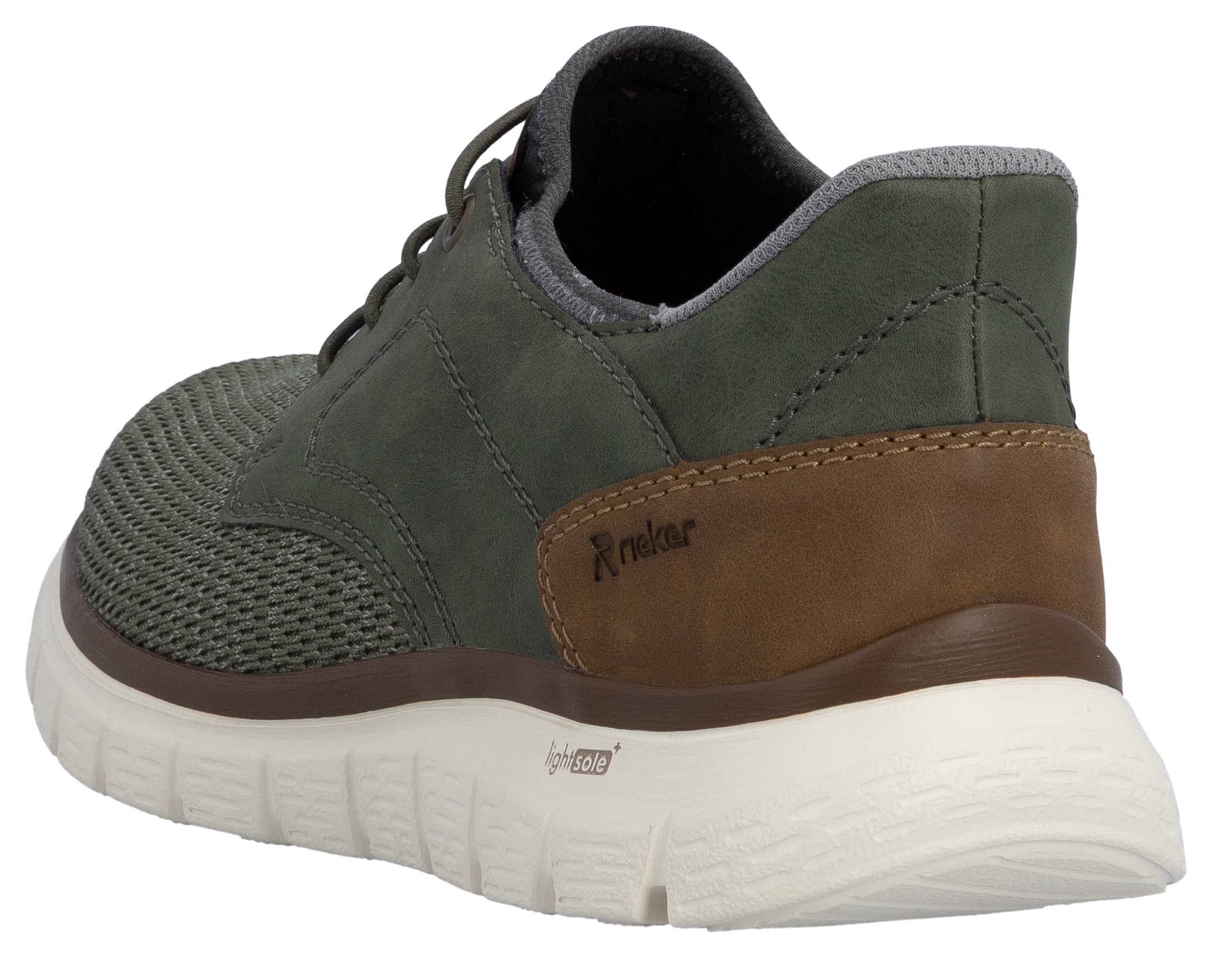 Rieker Slip-On Sneaker  , Freizeitschuh, Halbschuh, Schlupfschuh, gepolsterter Fersenabschluss