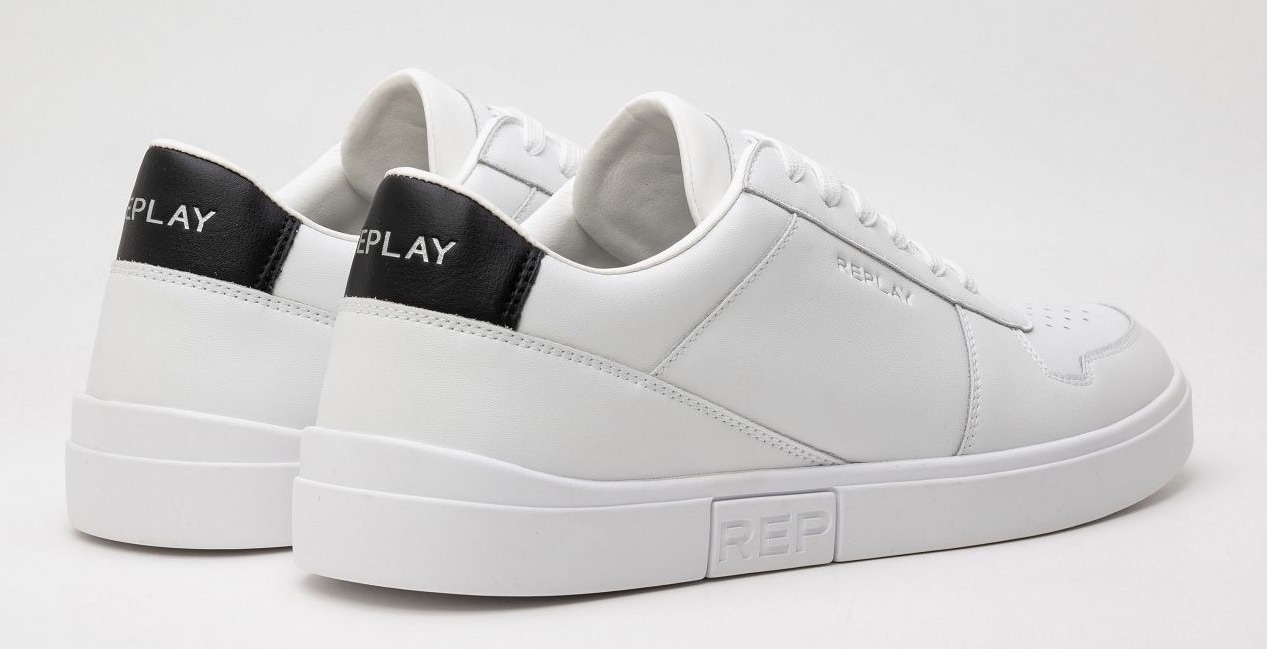 Replay Sneaker »POLYS COURT«, Freizeitschuh, Halbschuh, Schnürschuh mit Perforation