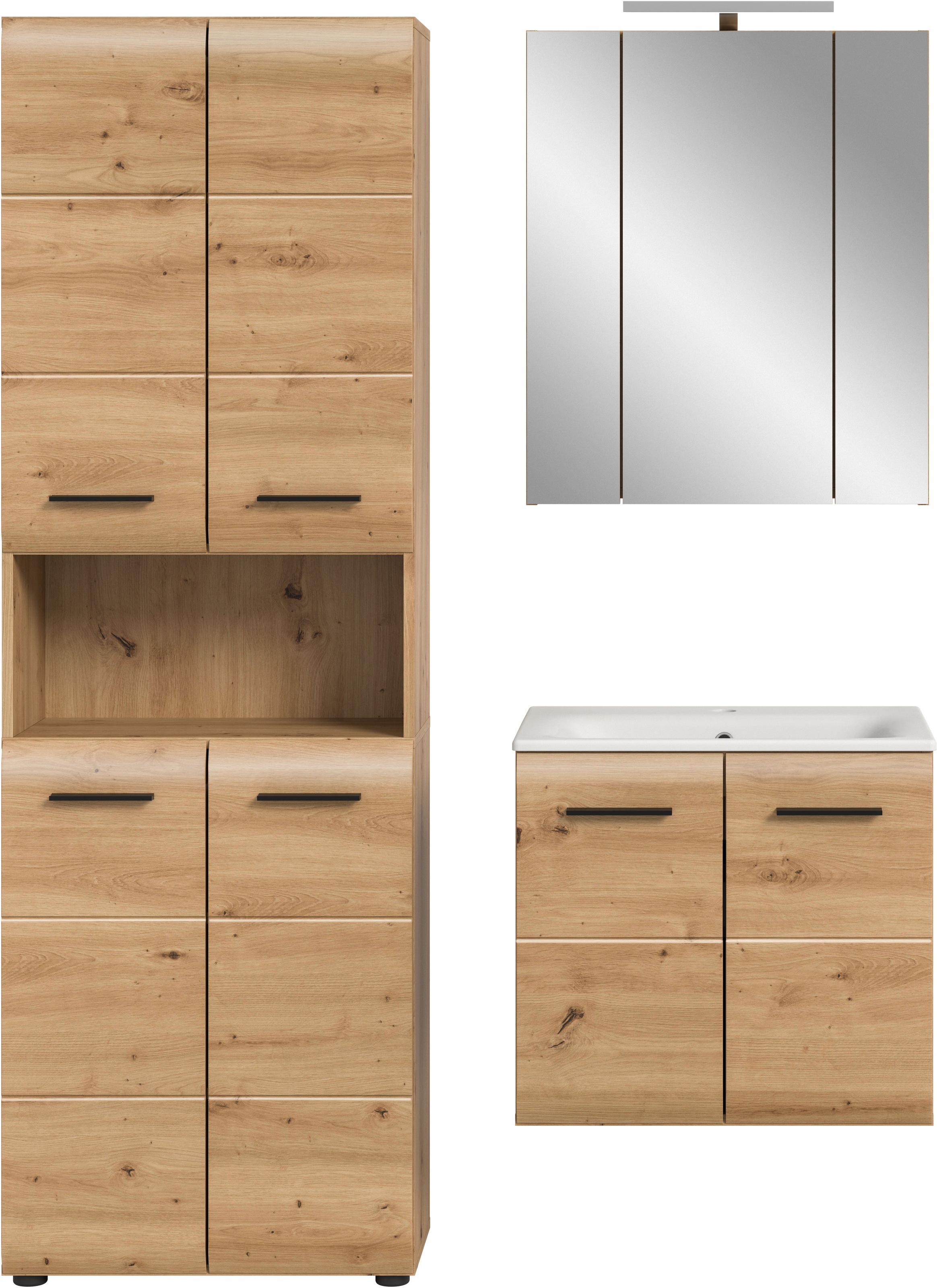 welltime Badezimmer-Set Set, 5 Stk. tlg.