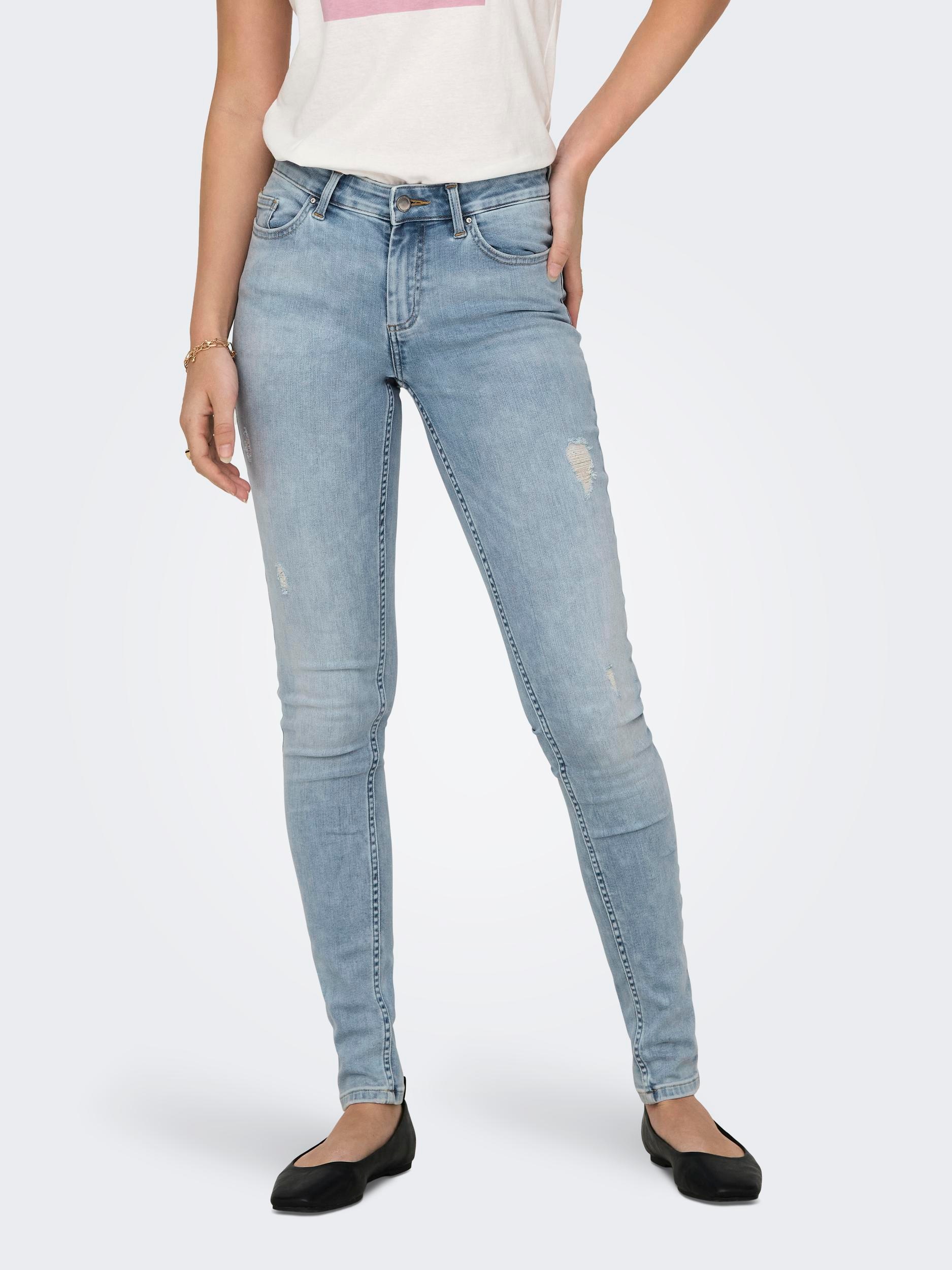 Skinny-fit-Jeans »ONLBLUSH MID SKINNY DNM ANA698 NOOS«