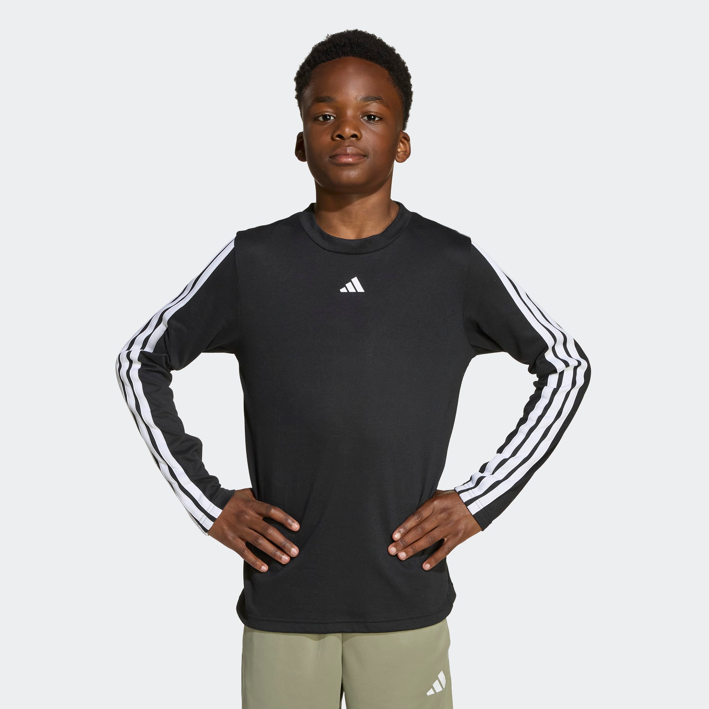 adidas Sportswear Funktionsshirt »TRAIN ESSENTIALS LONGSLEEVE KINDER« für Kinder, mit climacool® Technologie, Rundhalsausschnitt