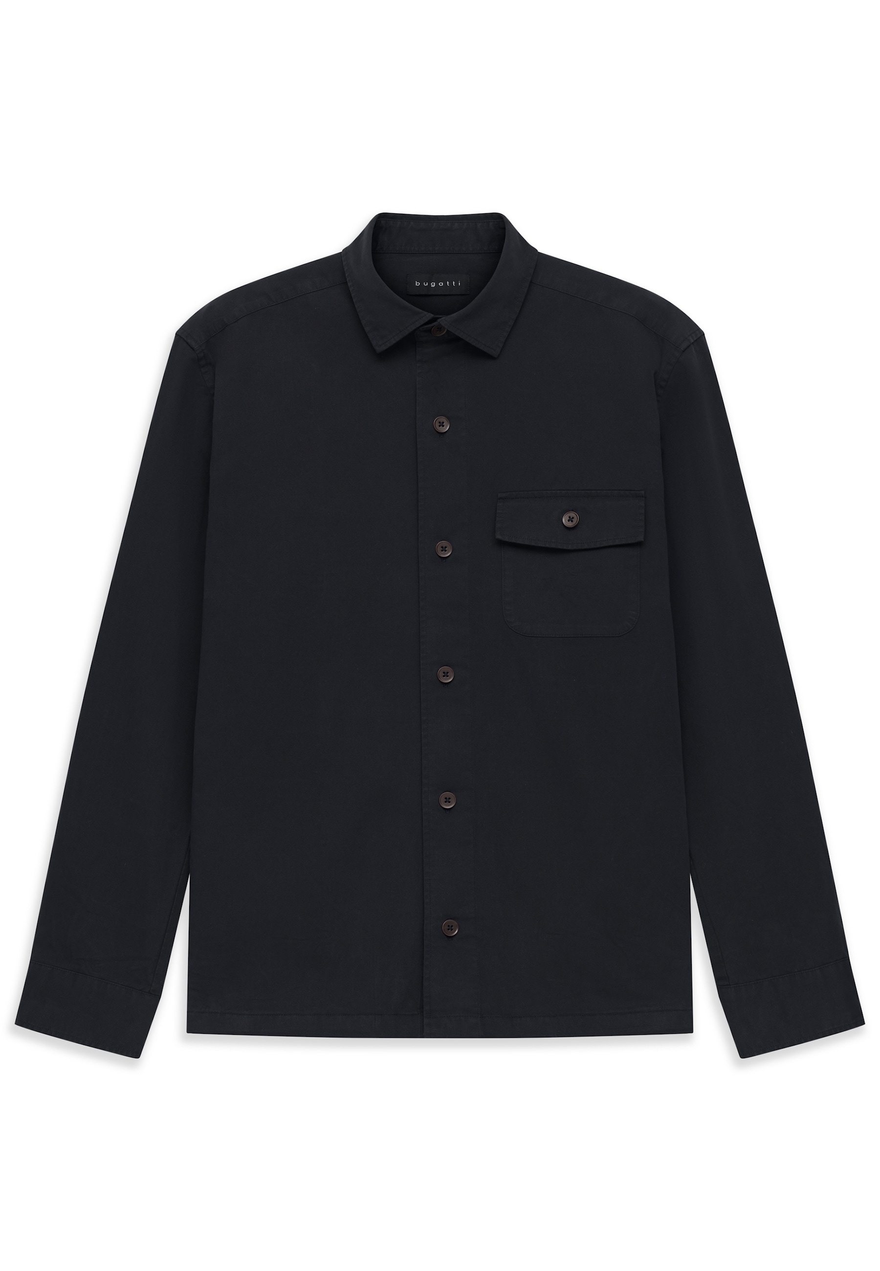 bugatti Businesshemd »Regular Fit« im Overshirt-Style