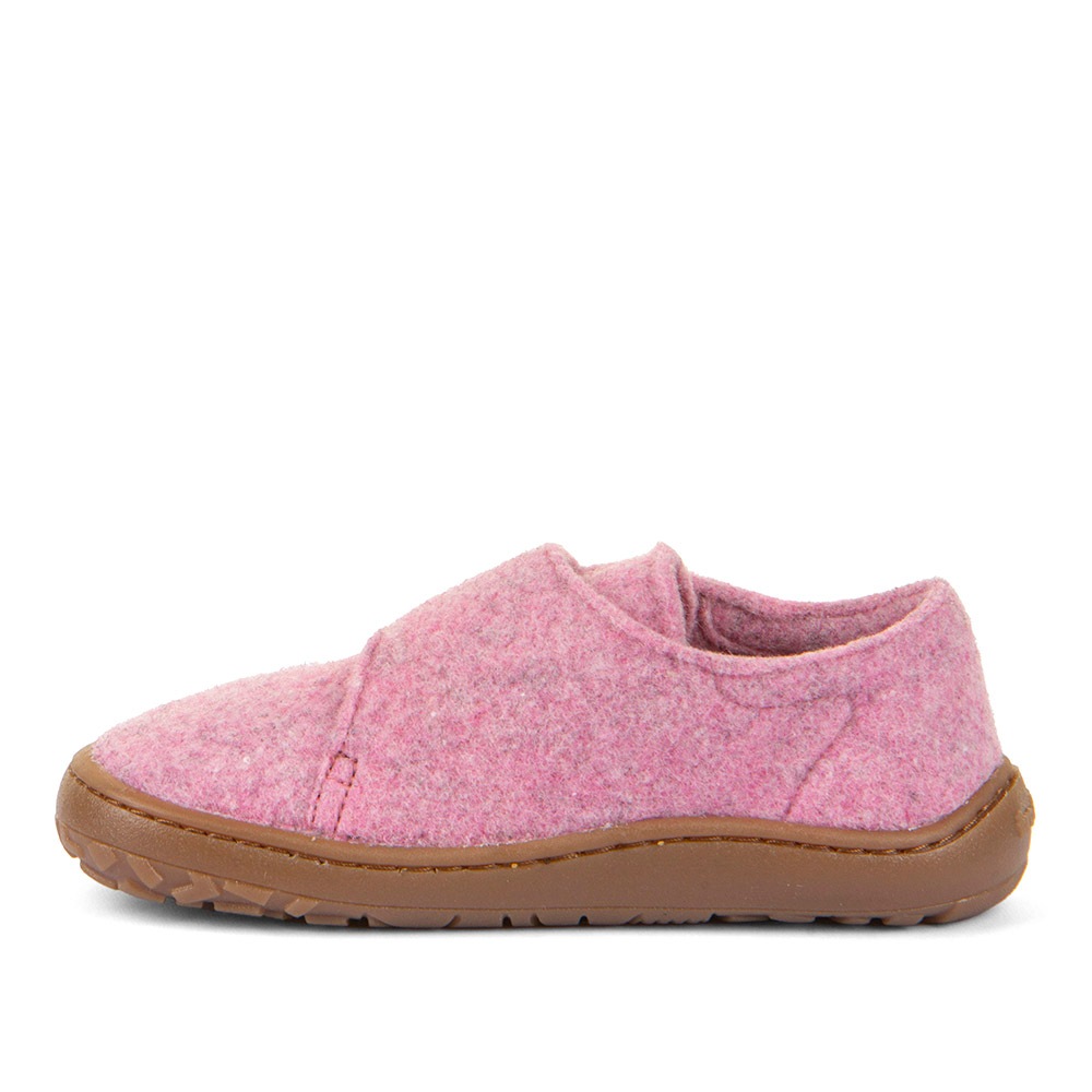 froddo® Hausschuh »BAREFOOT WOOLY«  barfoot Klettschuh für zu Hause, Kindergartenschuh mit Wollfutter