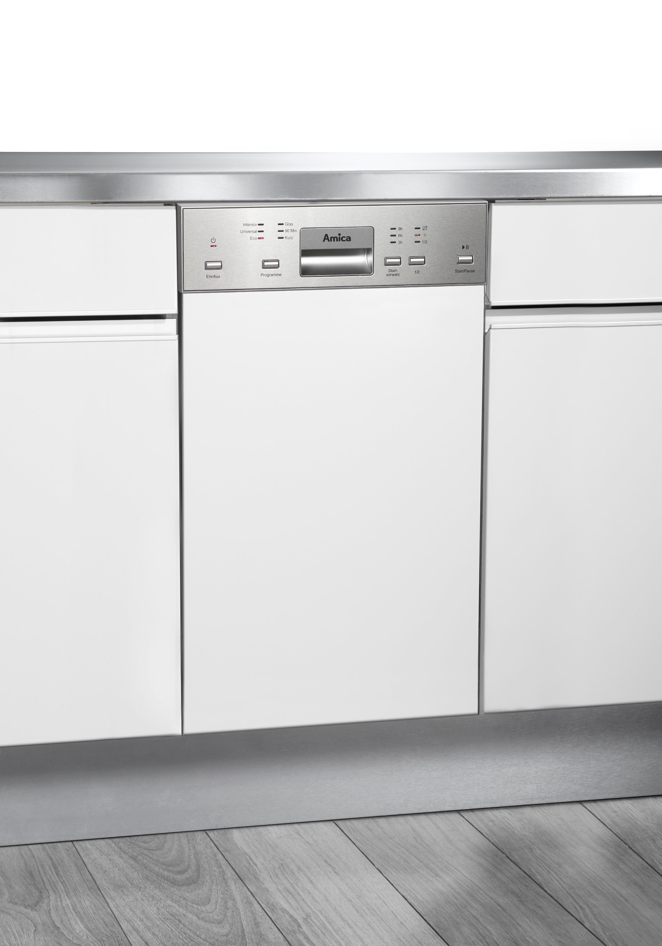 Amica teilintegrierbarer Geschirrspüler »EGSP 561 000 E«, 10 Maßgedecke