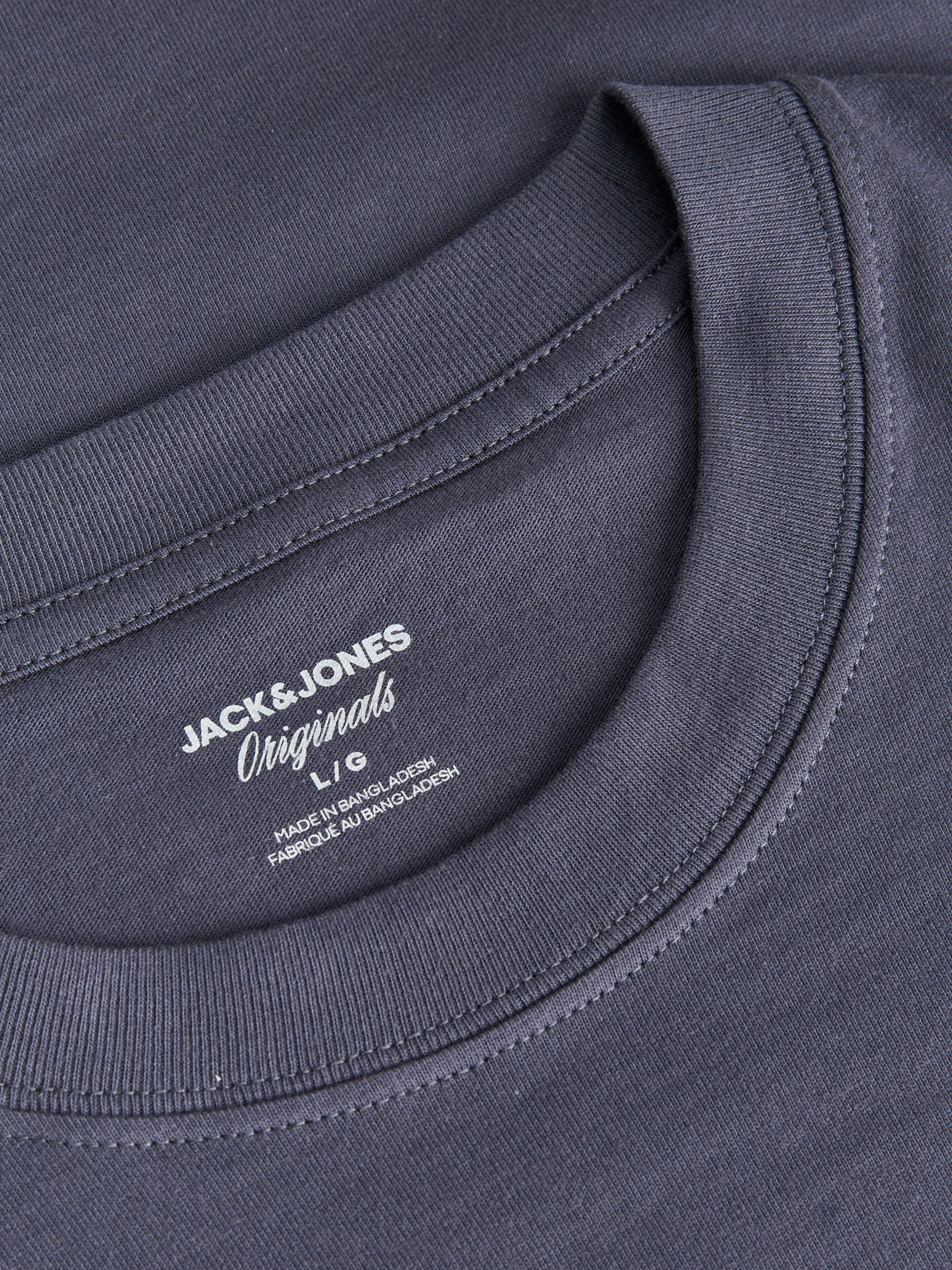 Jack & Jones Kurzarmshirt »JORMAINE BACK TEE SS CREW NECK SN« Baumwolle, relaxed fit