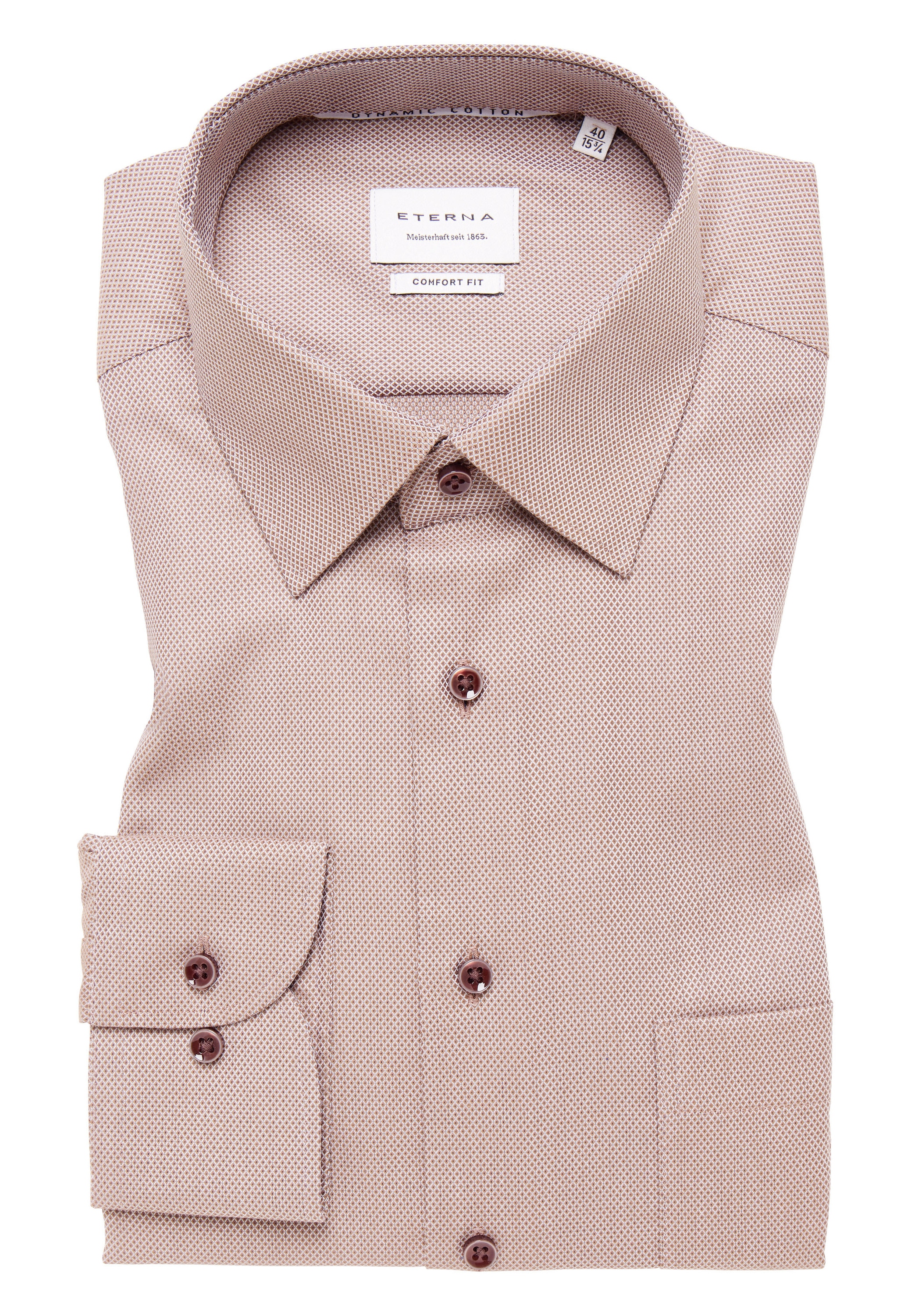 Eterna Langarmhemd »COMFORT FIT«, NON IRON (bügelfrei)