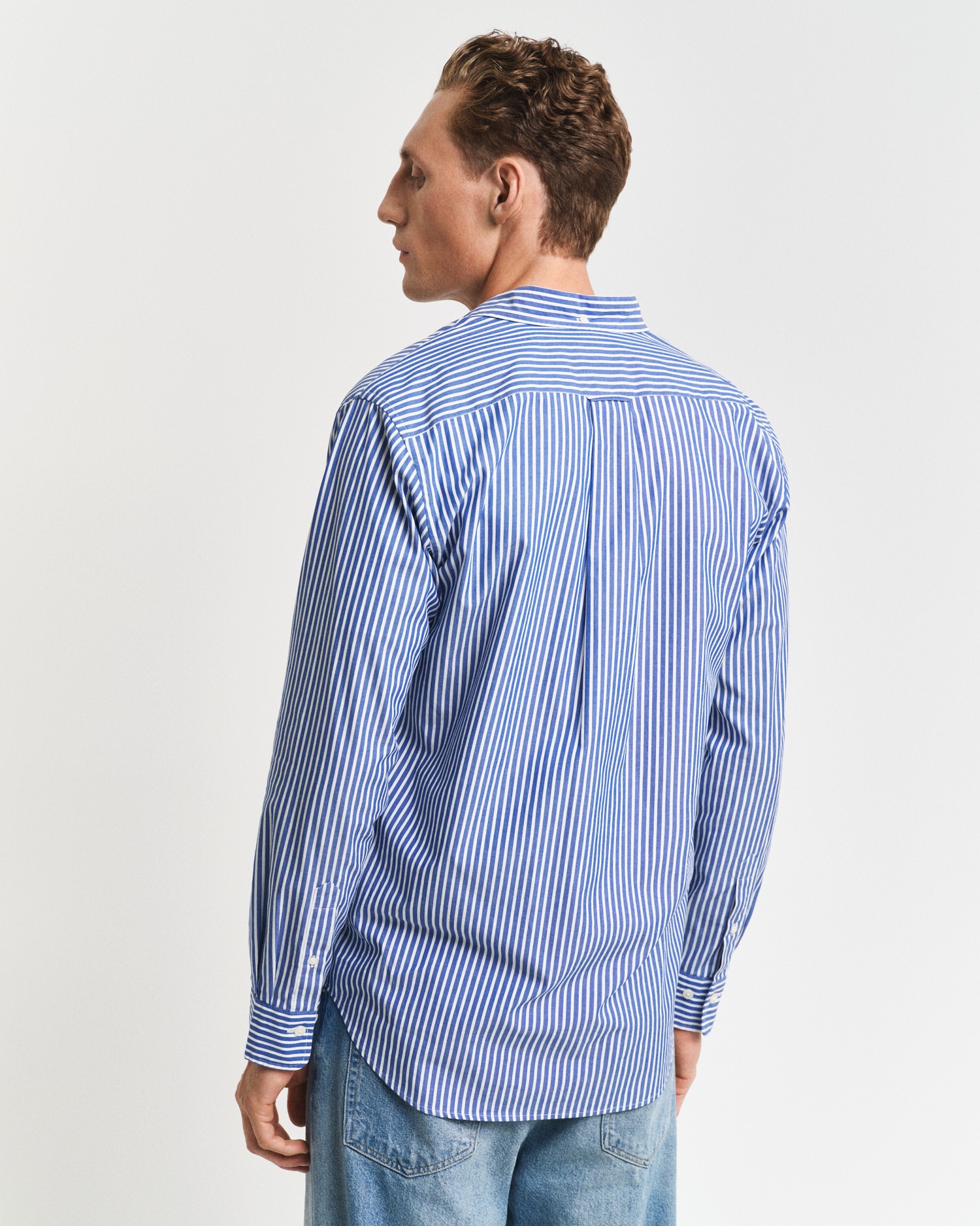 Gant Langarmhemd »REG POPLIN STRIPE SHIRT«