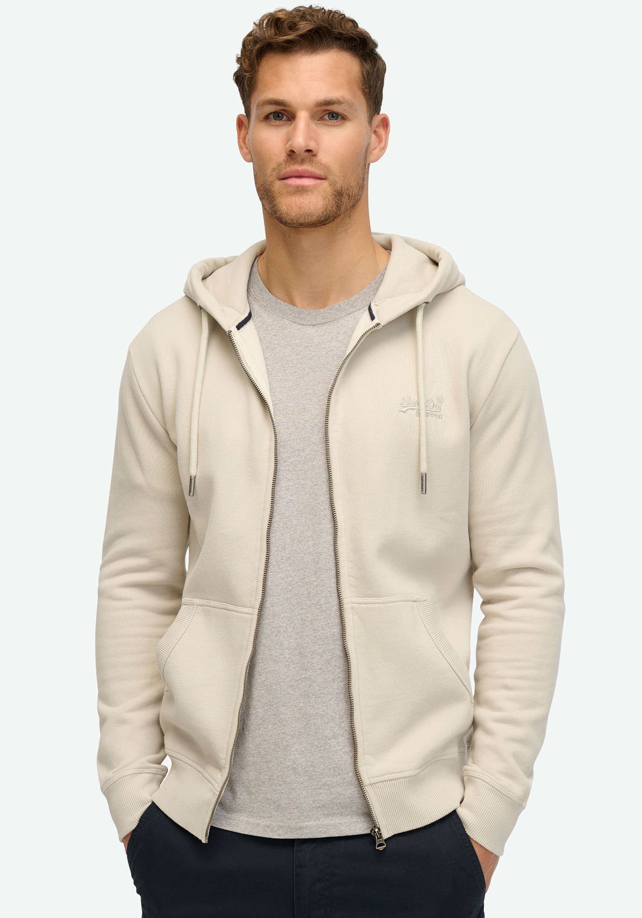 Superdry Kapuzensweatjacke »ESSENTIAL LOGO ZIP HOODIE«