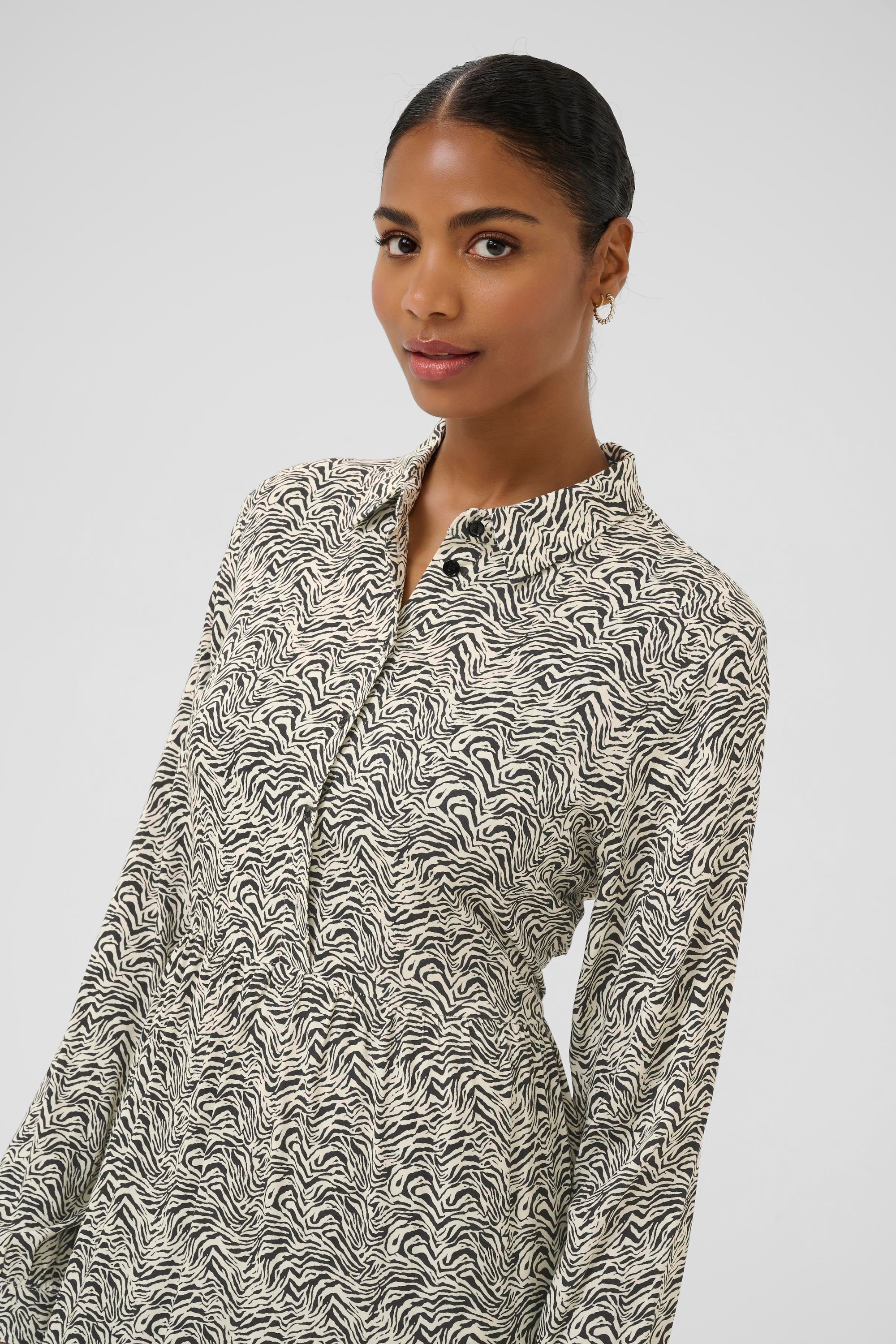 KAFFE Midikleid »Kleid KAmiriam«