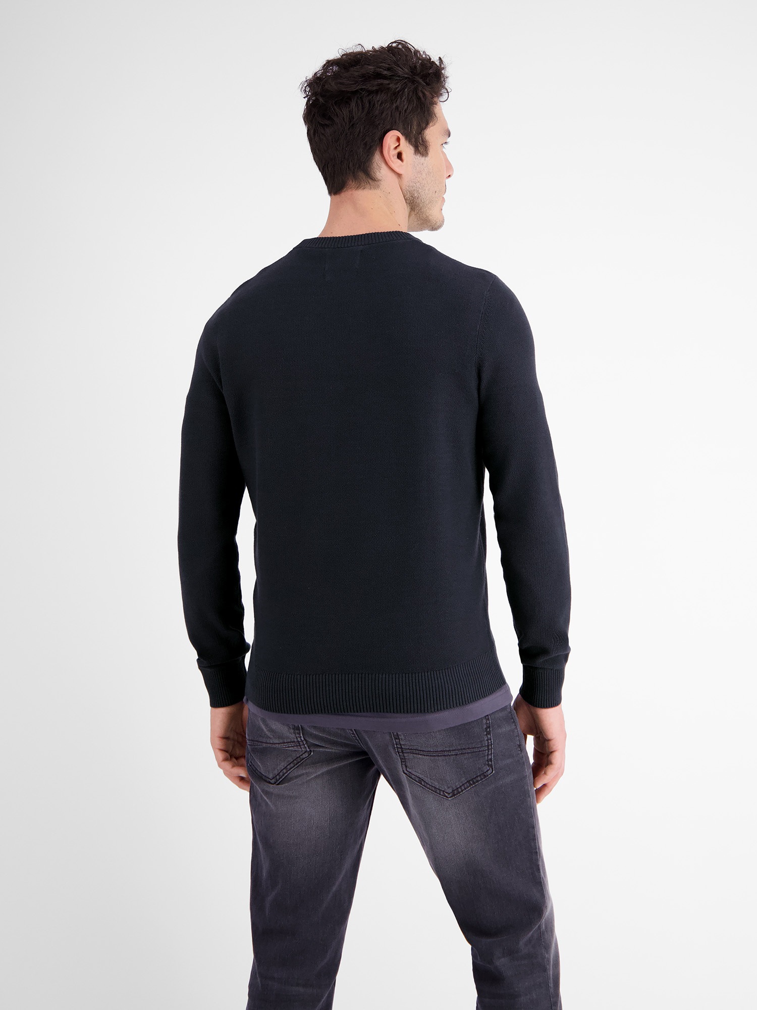 LERROS Strickpullover »LERROS Crewneck Strickpullover«
