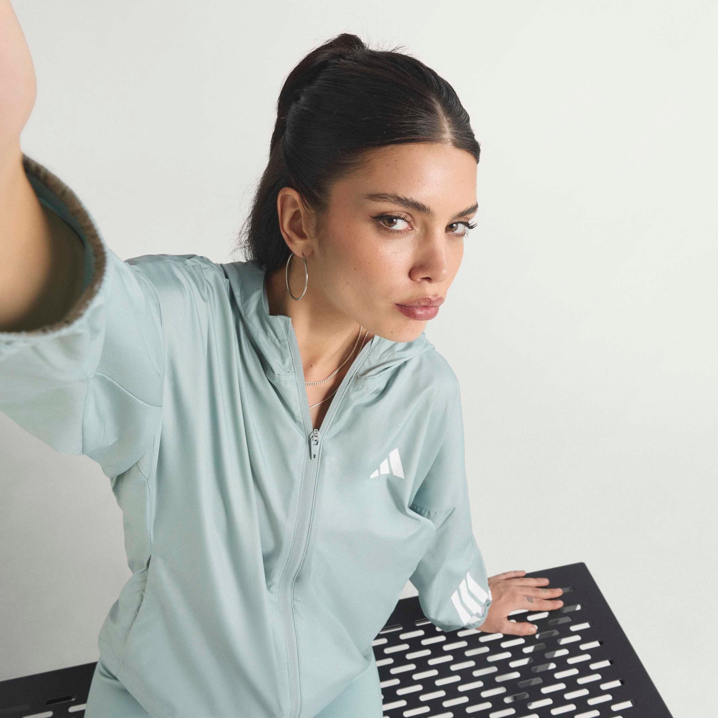 adidas Performance Windbreaker »HYPERGLAM 3-STREIFEN WINDBREAKER«